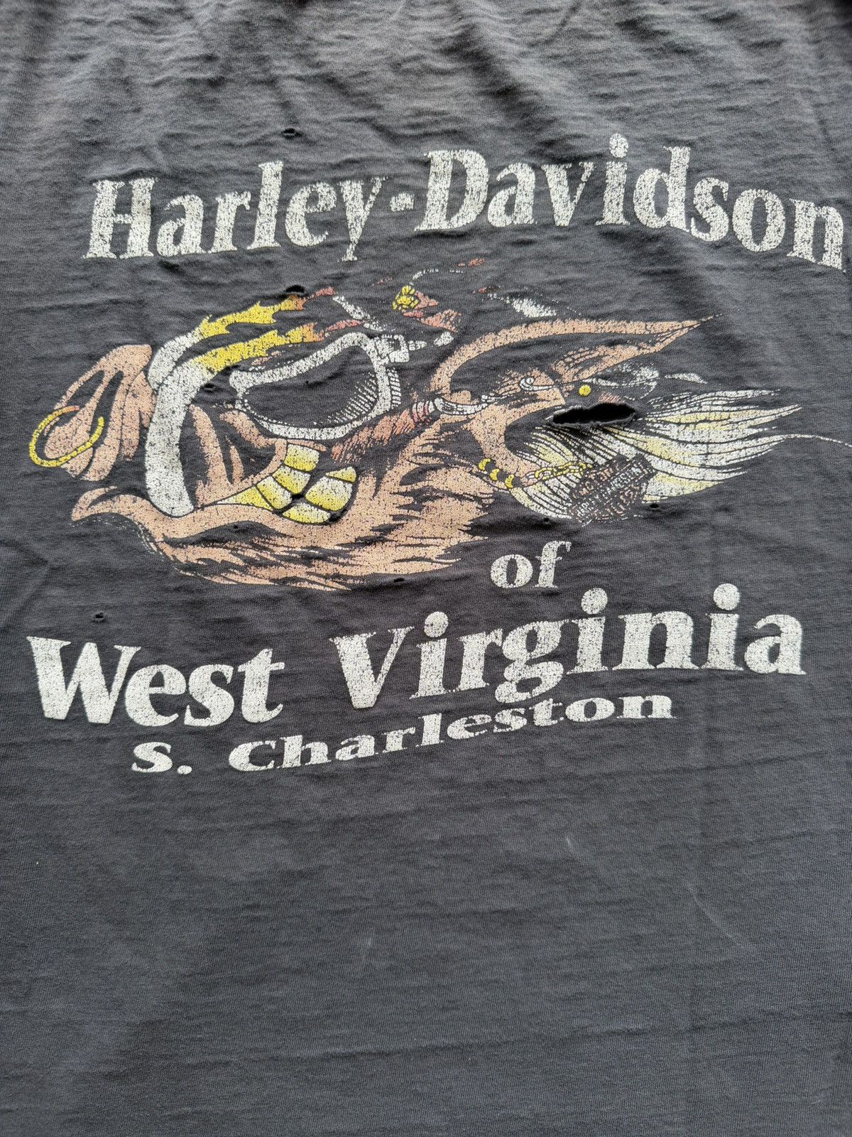 Vintage 90s Harley Cutoff Size US XL / EU 56 / 4 - 6 Thumbnail