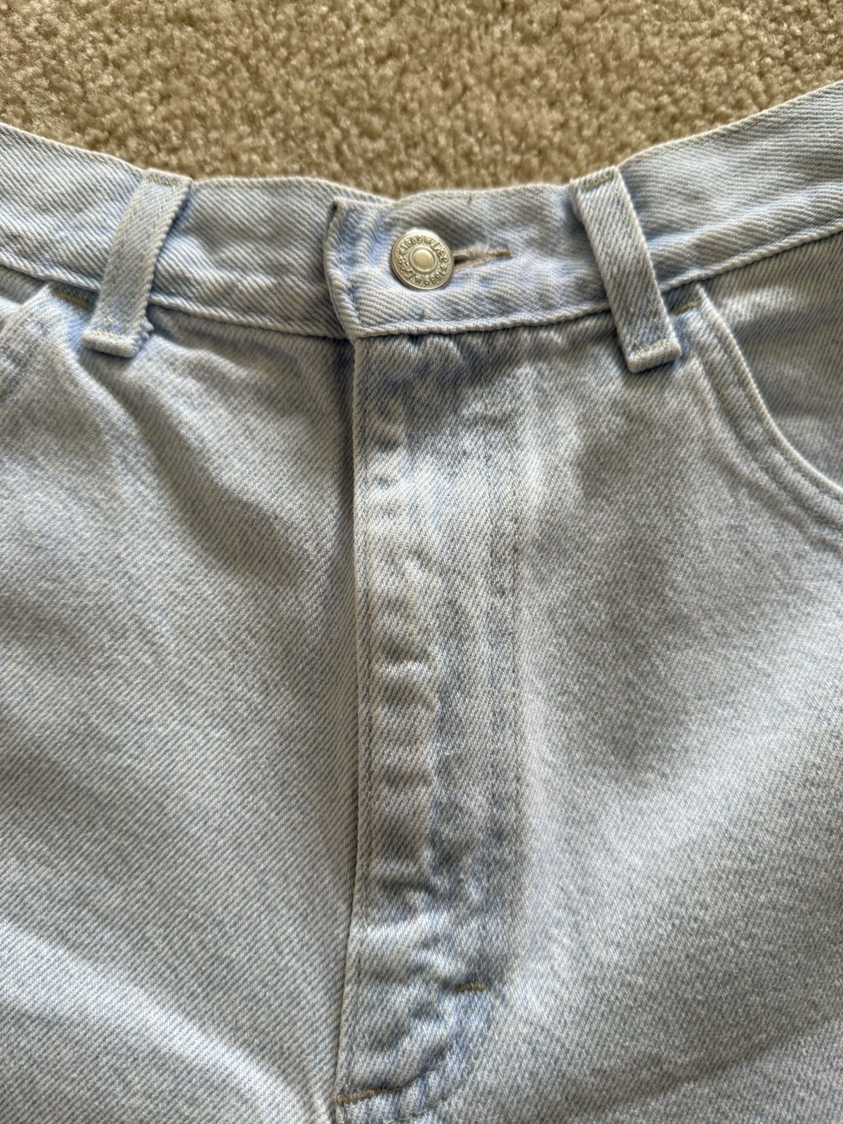 Lee × Vintage Vintage 90s denim Lee shorts 10M Size 32" / US 10 / IT 46 - 2 Thumbnail