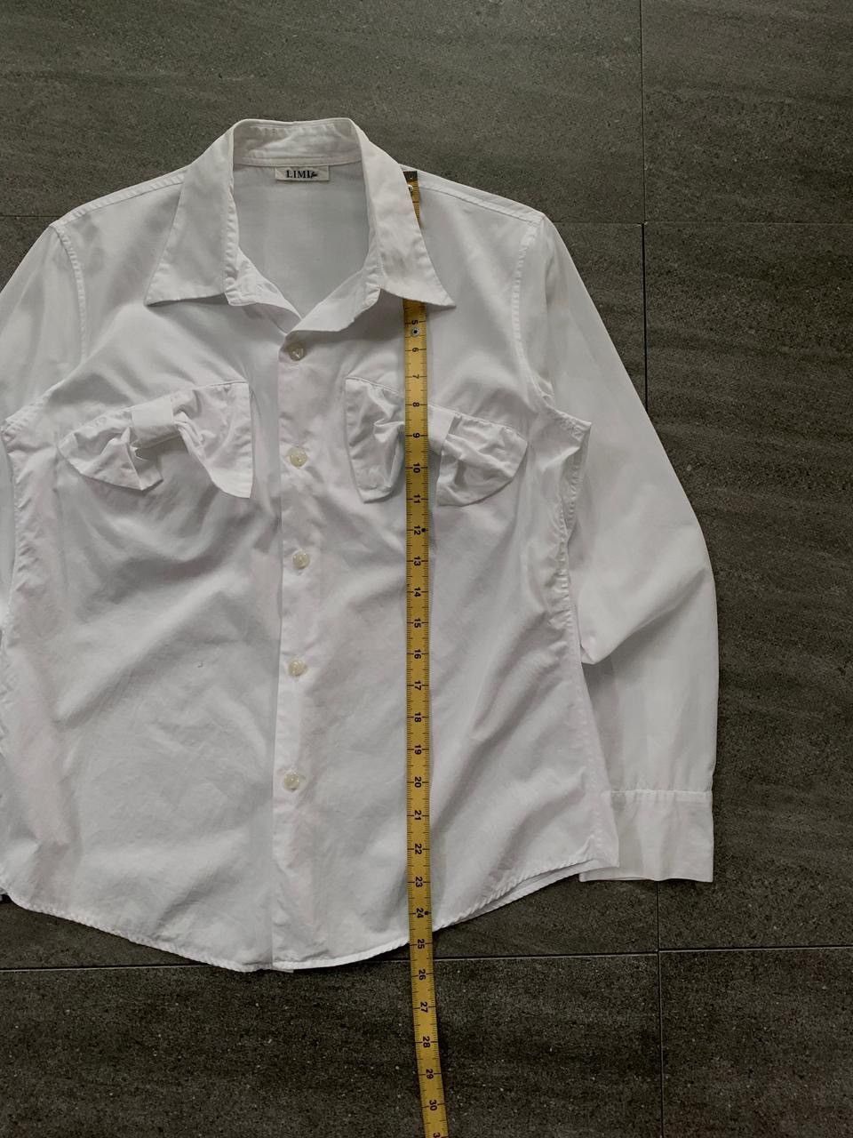 Yohji Yamamoto FREE TAX! Limi Feu Ribbon Applique Shirt Size US XS / EU 42 / 0 - 9 Thumbnail