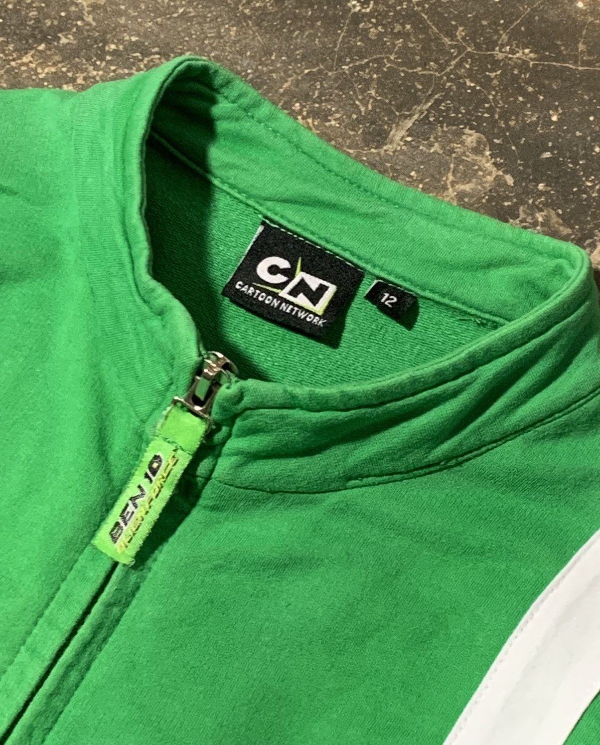 Cartoon Network Vintage Y2k Ben10 Alien Force Zipper Sweater Size XXS / US 00 / IT 34 - 4 Thumbnail