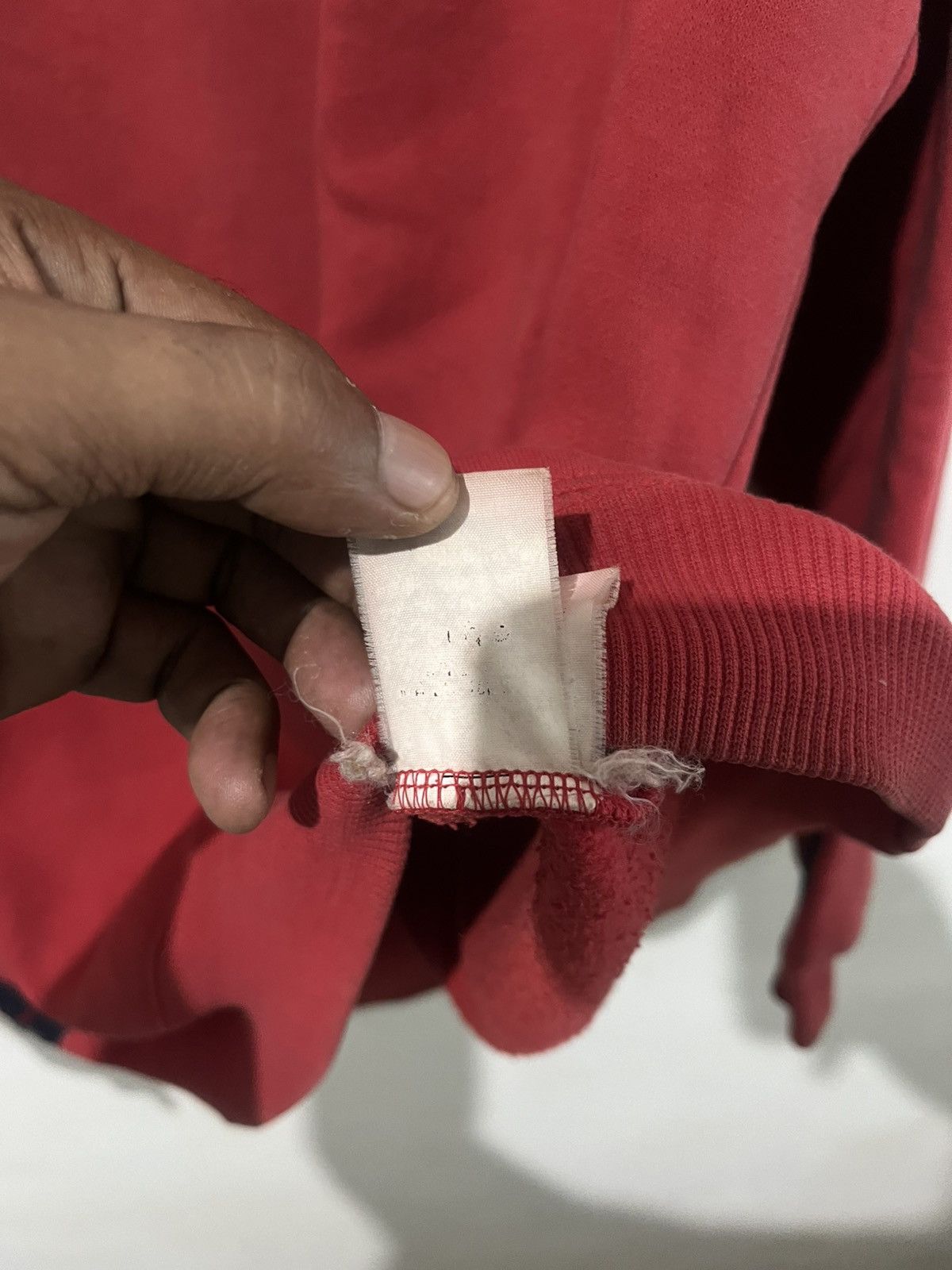 Karl Kani Japanese KarLKani 90’s red Sweater Sculptuared Size US XL / EU 56 / 4 - 11 Thumbnail