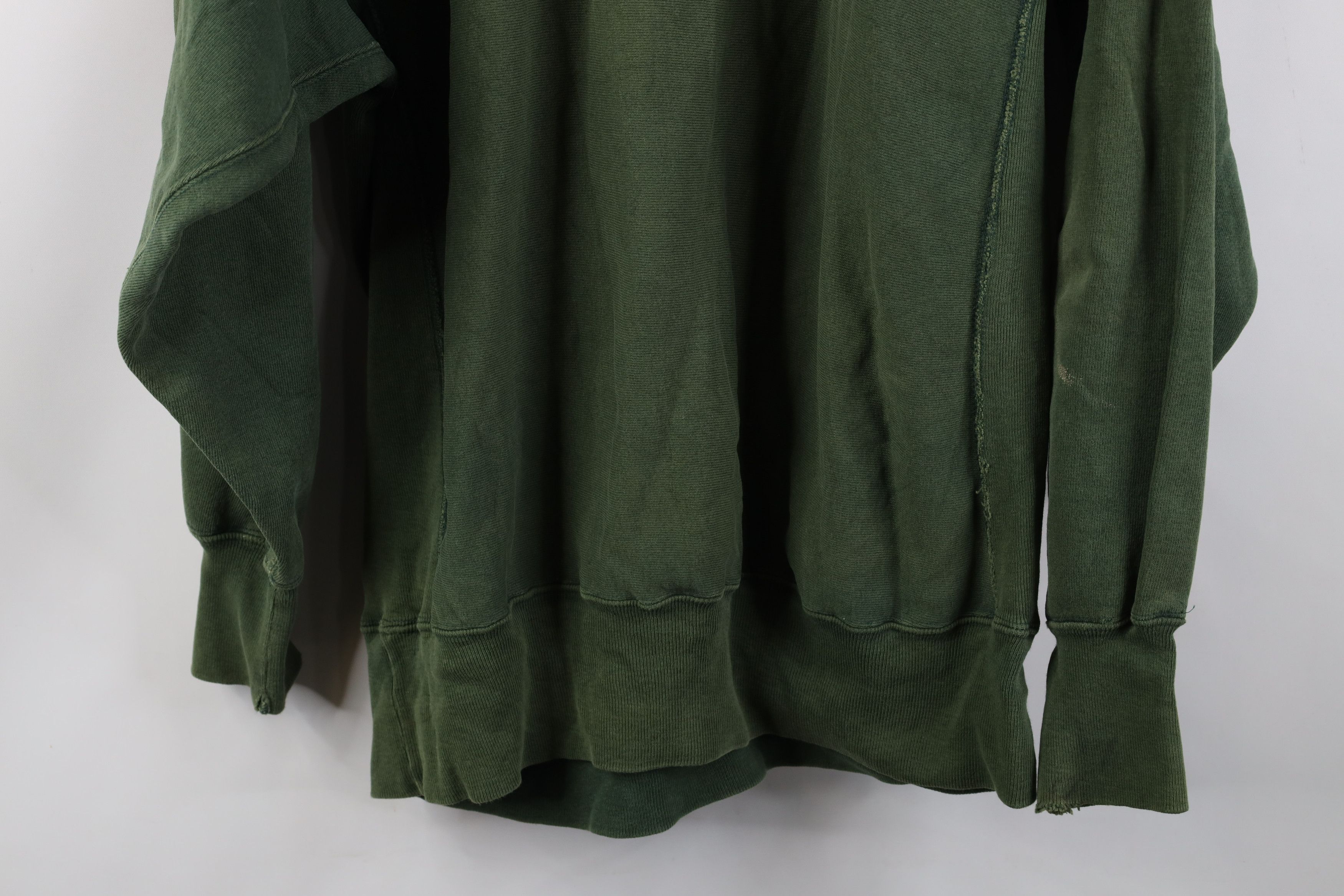 Champion Vintage 80s 90s Champion Reverse Weave Sweatshirt Green USA Size US XXL / EU 58 / 5 - 16 Thumbnail