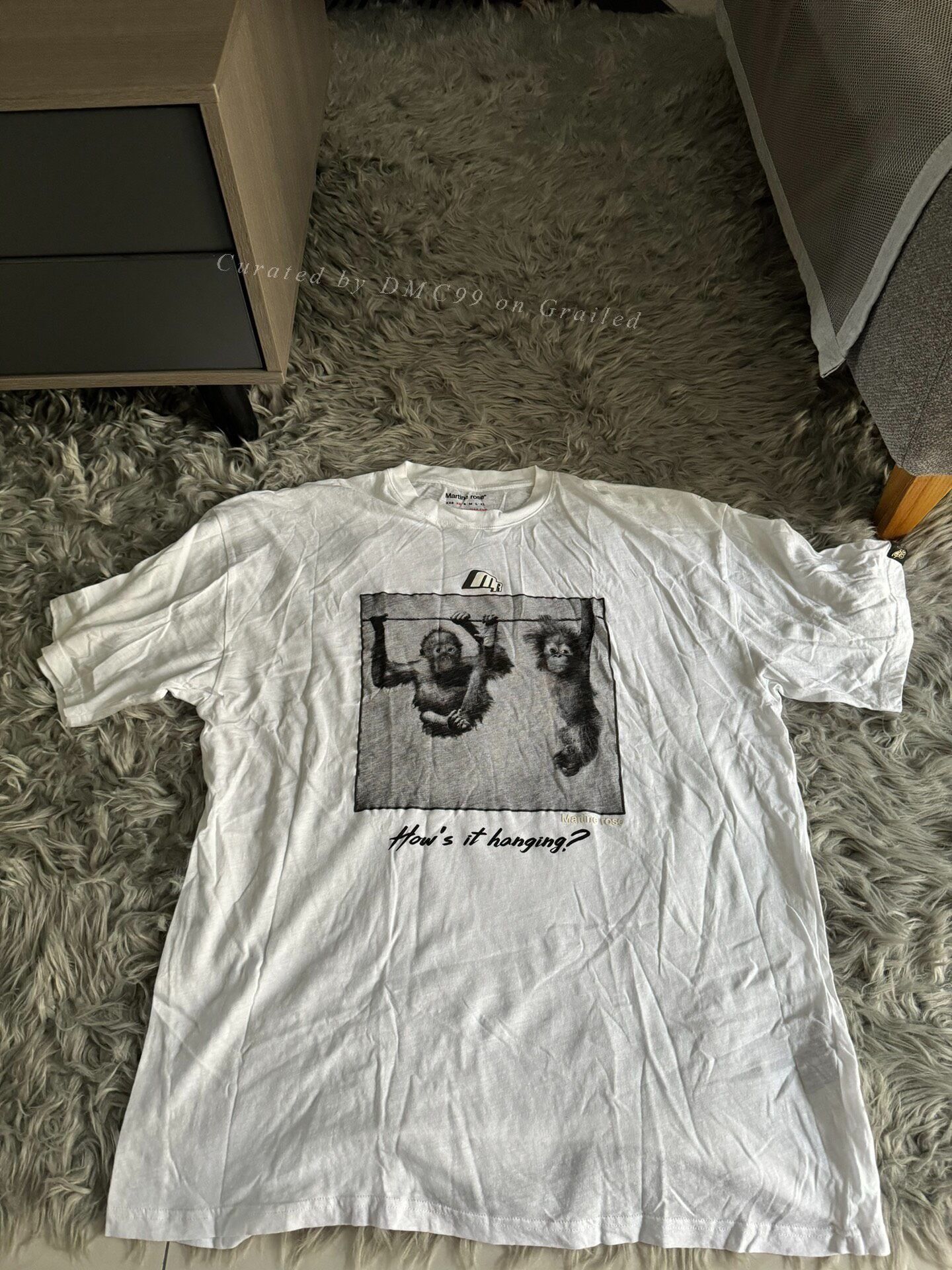 Martine Rose Martine Rose 24SS Loose Monkey Tee Size US XS / EU 42 / 0 - 1 Thumbnail
