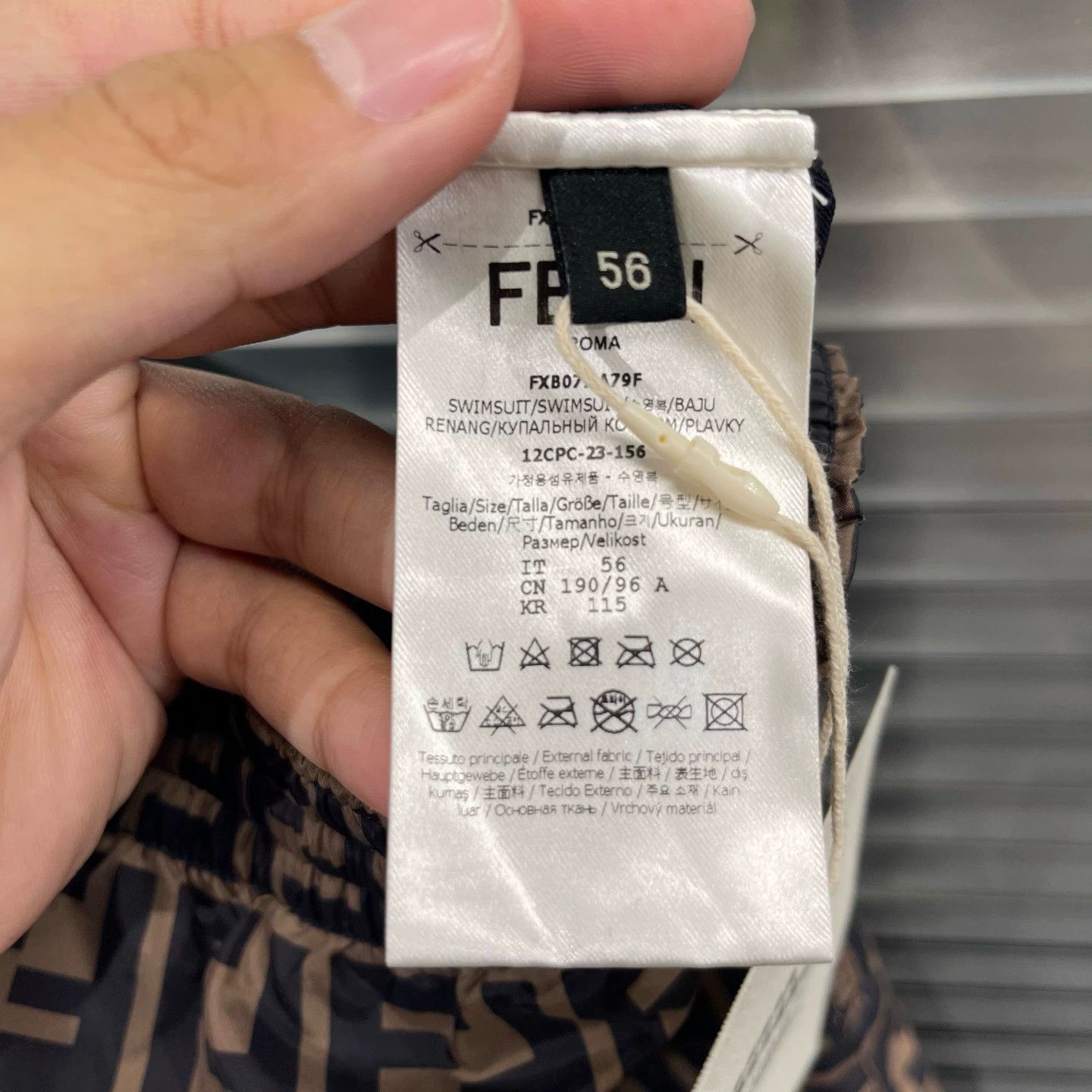 Fendi Fendi FF all over short 56 Size US 40 / EU 56 - 4 Thumbnail