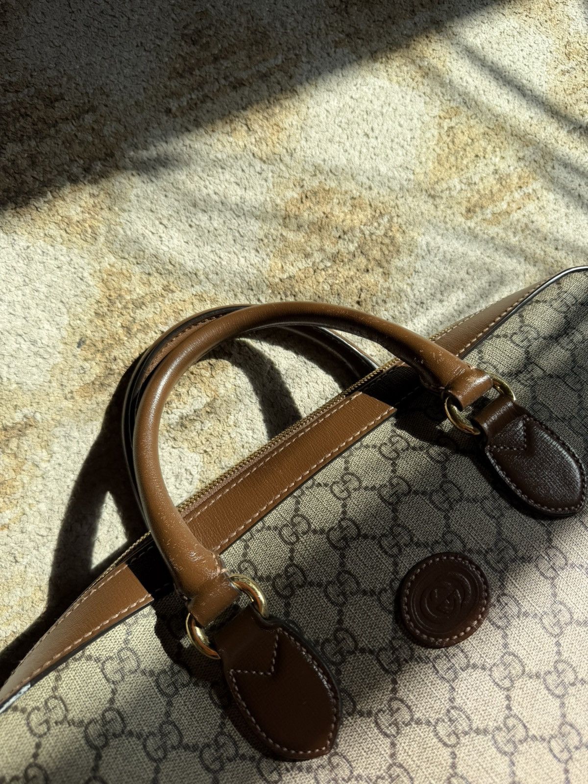 Gucci Gucci Brown GG Supreme briefcase Size ONE SIZE - 5 Thumbnail