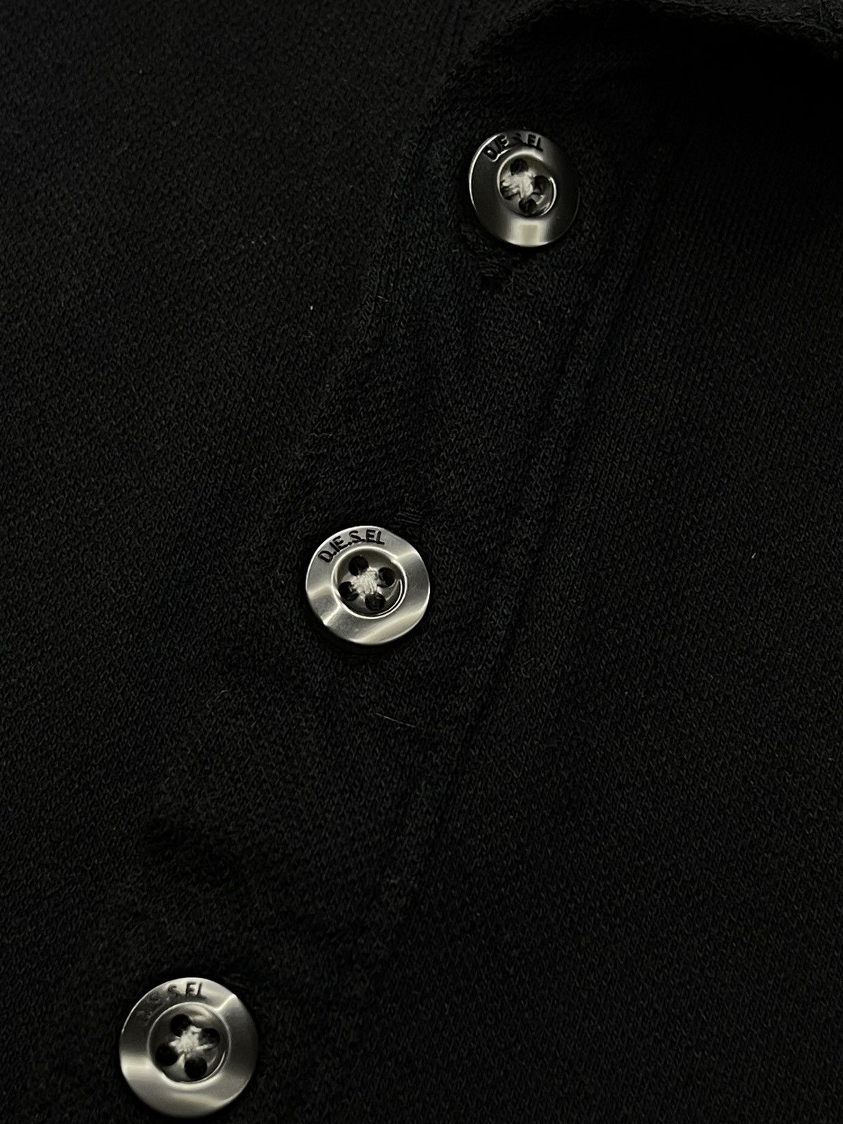 Diesel Mens Polo Diesel Black Size L Size US L / EU 52-54 / 3 - 6 Thumbnail