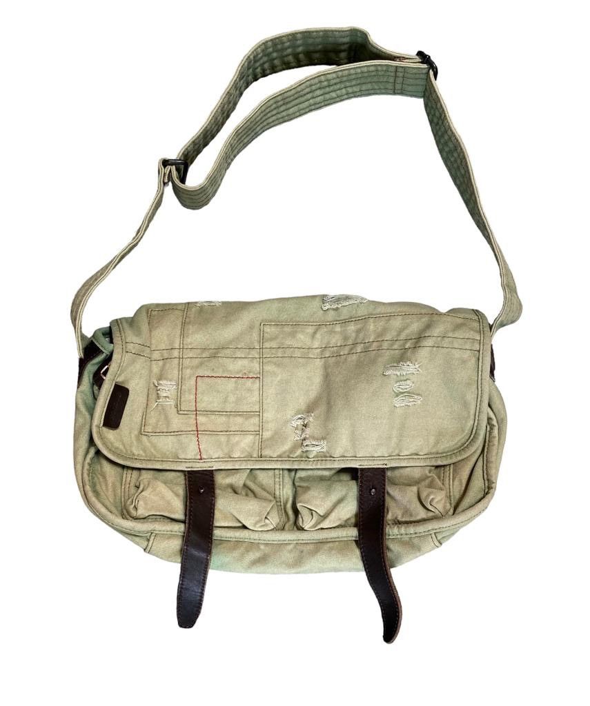 If Six Was Nine × Japanese Brand Tough massanger style crossbody bag military distressed Size ONE SIZE - 4 Thumbnail