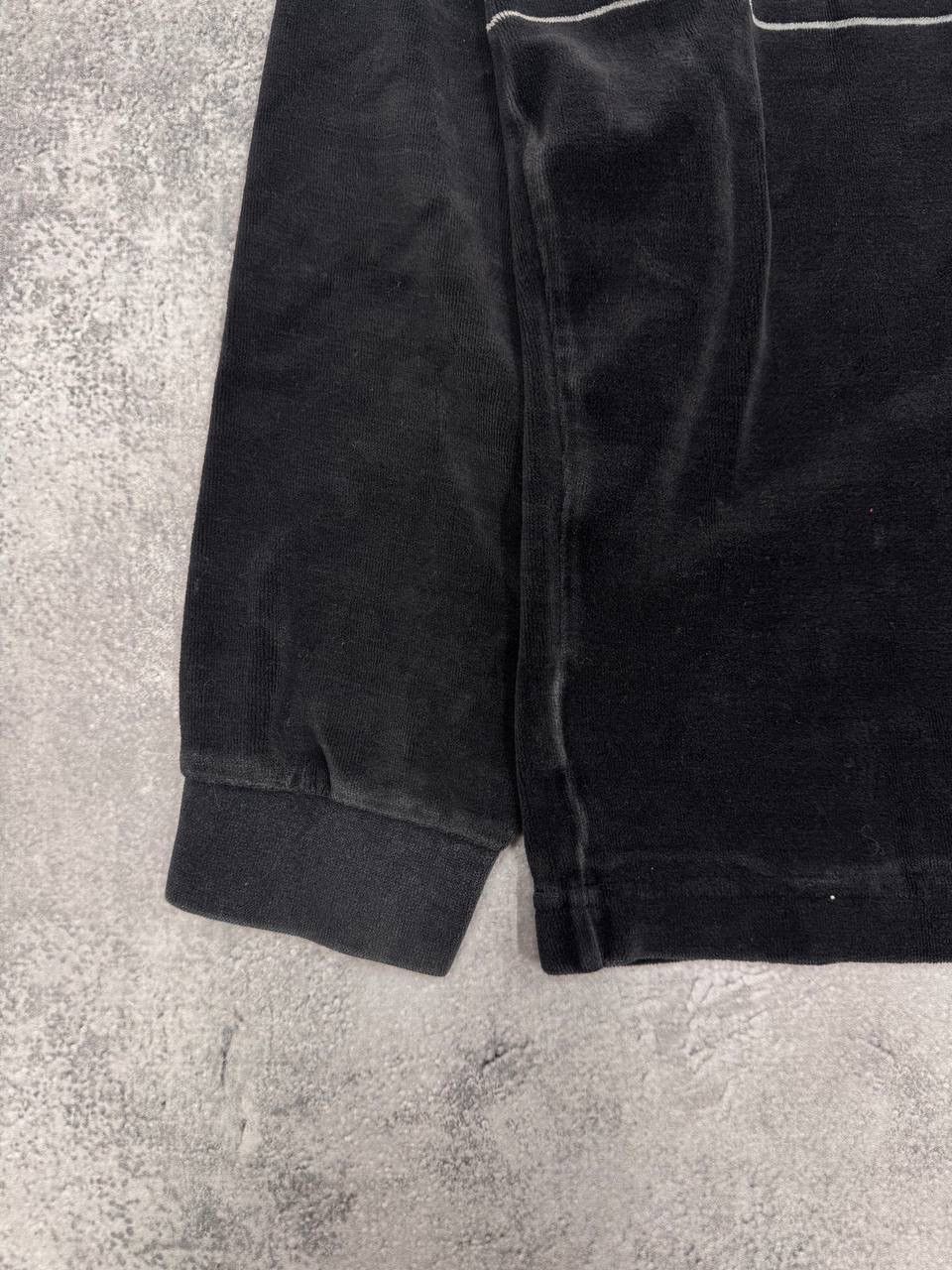 Mambo Mambo Men's Velour Zip Sweatshirt Black Grey Size L Size US L / EU 52-54 / 3 - 7 Thumbnail