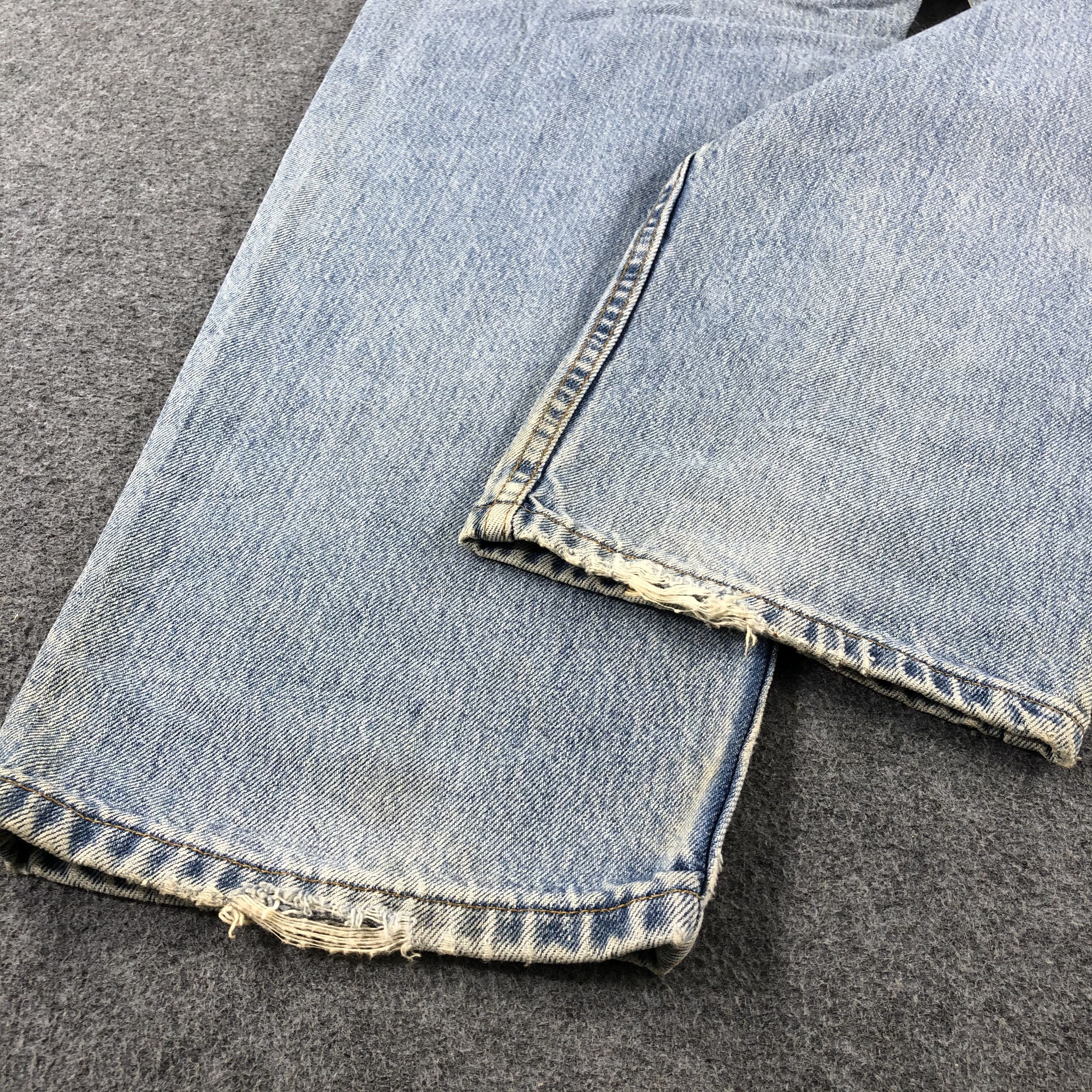 Levi's 90s Vintage Blue Wash Levis 550 Jeans-J2368 Size US 38 / EU 54 - 6 Thumbnail
