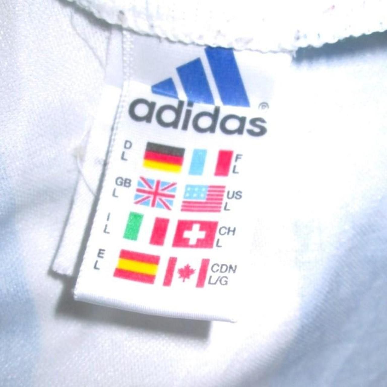 Adidas Argentina 1996 1997 1998 Home Shirt Maglia maillot Camiseta Size US L / EU 52-54 / 3 - 2 Thumbnail