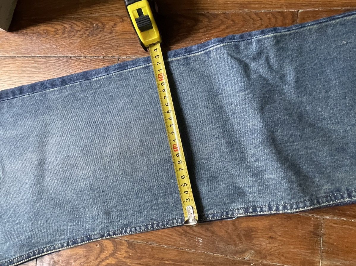 Maison Margiela Amazing very rare Maison Margiela two tone raw edge jeans Size US 33 - 15 Thumbnail