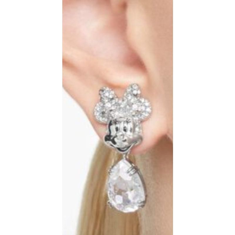 Swarovski Swarovski 100 Years Disney Minnie Mouse drop earrings Size ONE SIZE - 4 Thumbnail