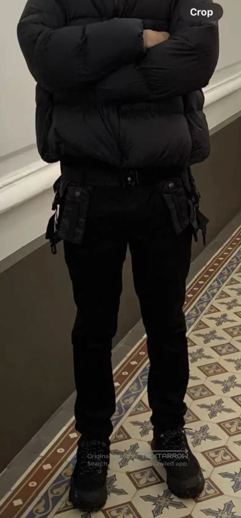 Undercover Black Utility Cargo Pants with Multiple Pockets. Size US 34 / EU 50 - 7 Thumbnail