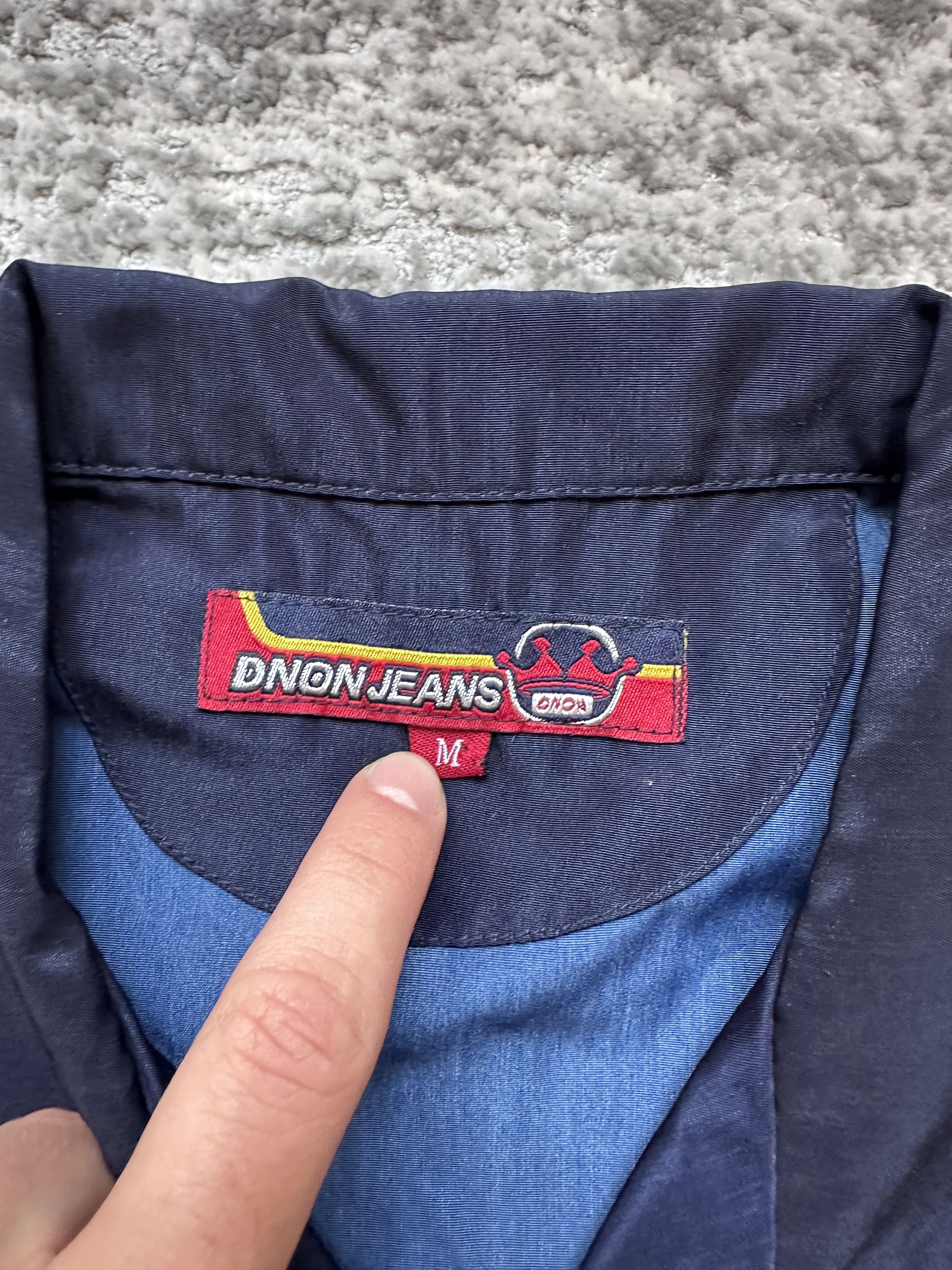 Vintage Dnon jeans shirt Size US M / EU 48-50 / 2 - 5 Thumbnail