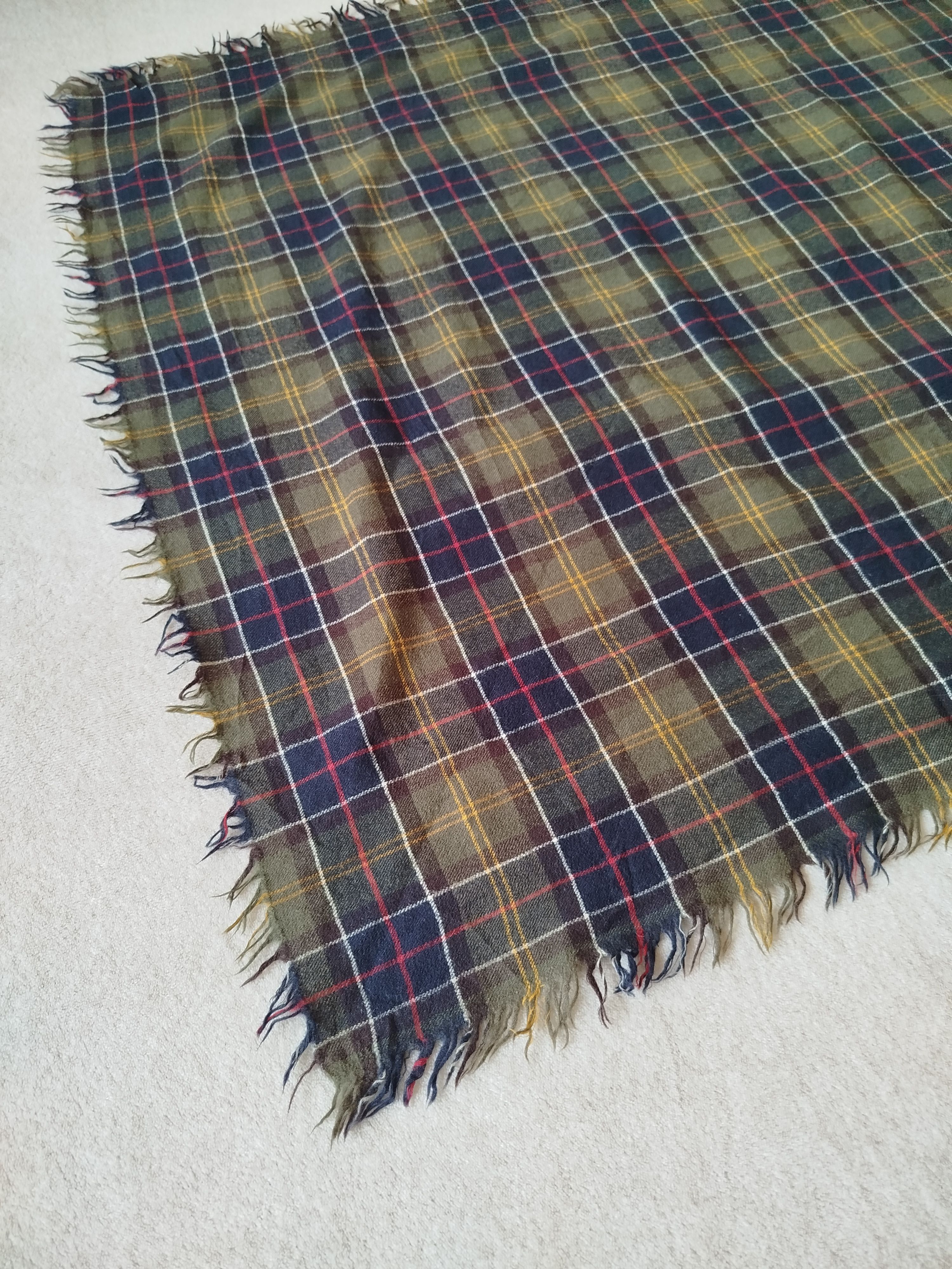 Barbour Barbour tartan wool scarf Size ONE SIZE - 3 Thumbnail