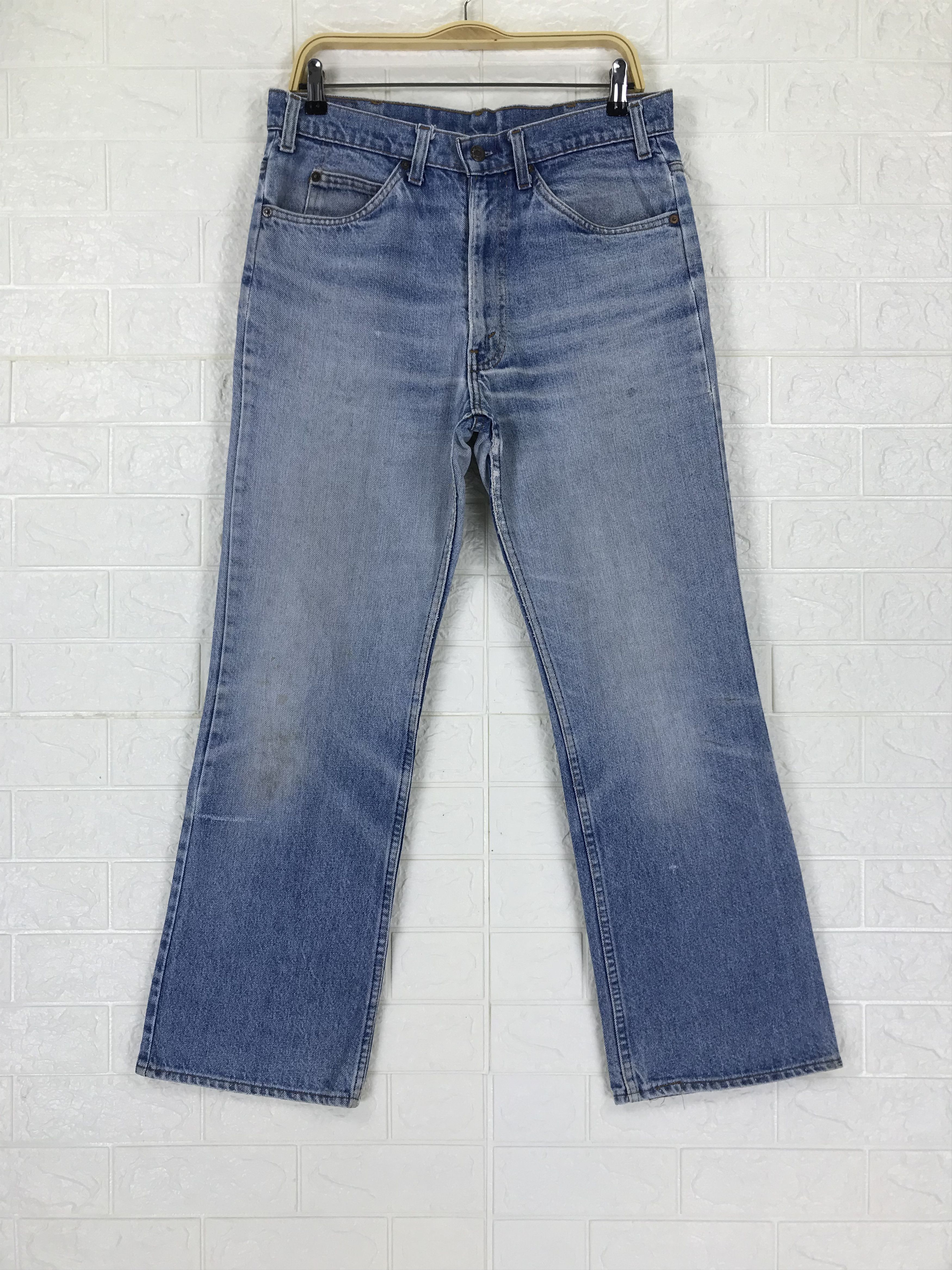 Levi's Vintage 80s Levi's 517 Flare Jeans Orange Tab Denim Size US 32 / EU 48 - 1 Thumbnail