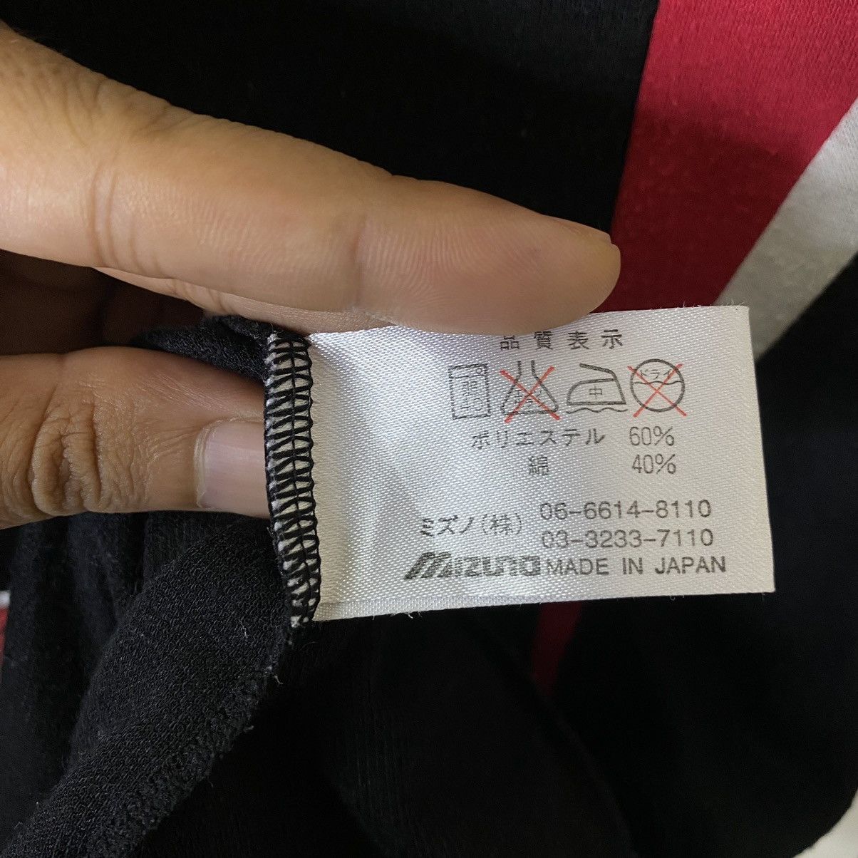 Mizuno × Vintage Vintage 1990s Mizuno Collar Sharp LS Polo Tee Size US S / EU 44-46 / 1 - 4 Thumbnail