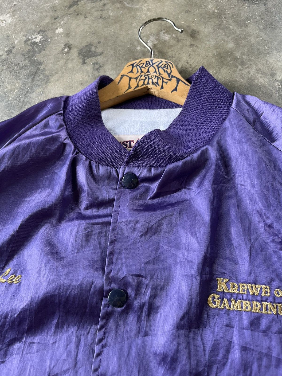 Vintage ⚡️Vintage Westark Varsity Jacket Embroidery Back Hit Logo 90s Size US XXL / EU 58 / 5 - 9 Thumbnail