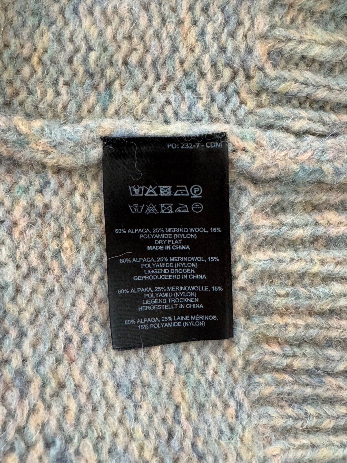 Dries Van Noten DRIES VAN NOTEN MORANE SWEATER LIGHT BLUE SIZE L Size US L / EU 52-54 / 3 - 4 Thumbnail