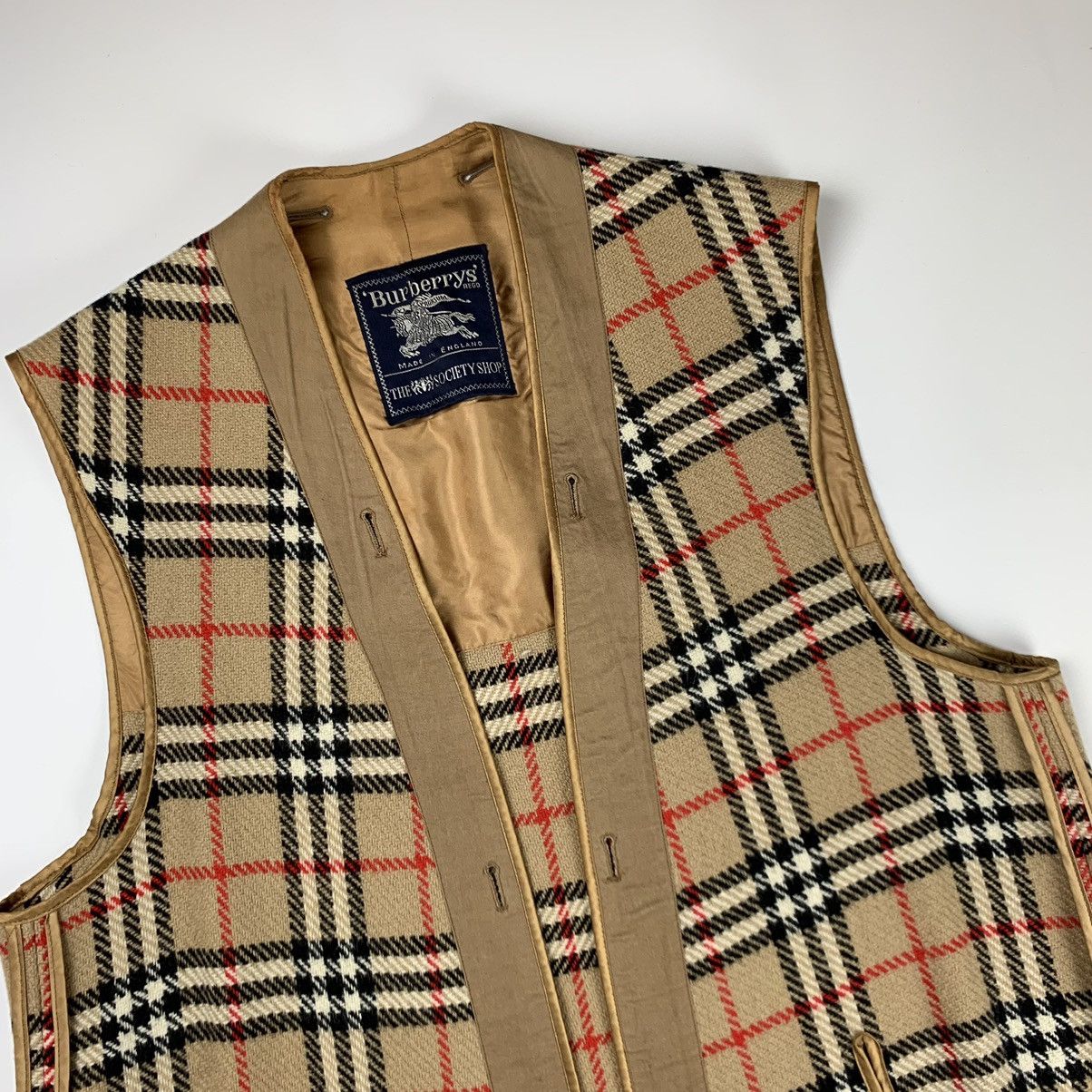 Burberry × Vintage Burberry vintage wool liner nova check Size US L / EU 52-54 / 3 - 2 Thumbnail
