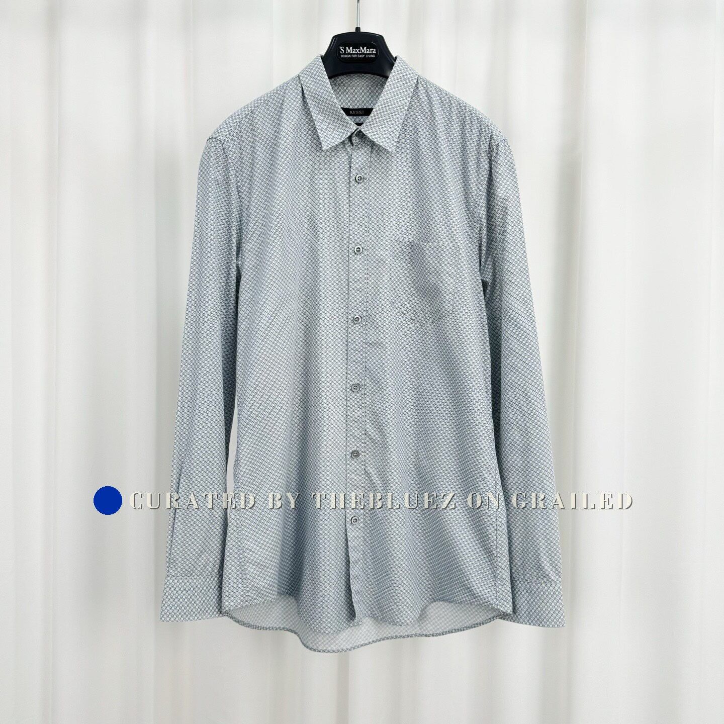 Gucci Gucci Double G Monogram Print Shirt Size US M / EU 48-50 / 2 - 1 Thumbnail