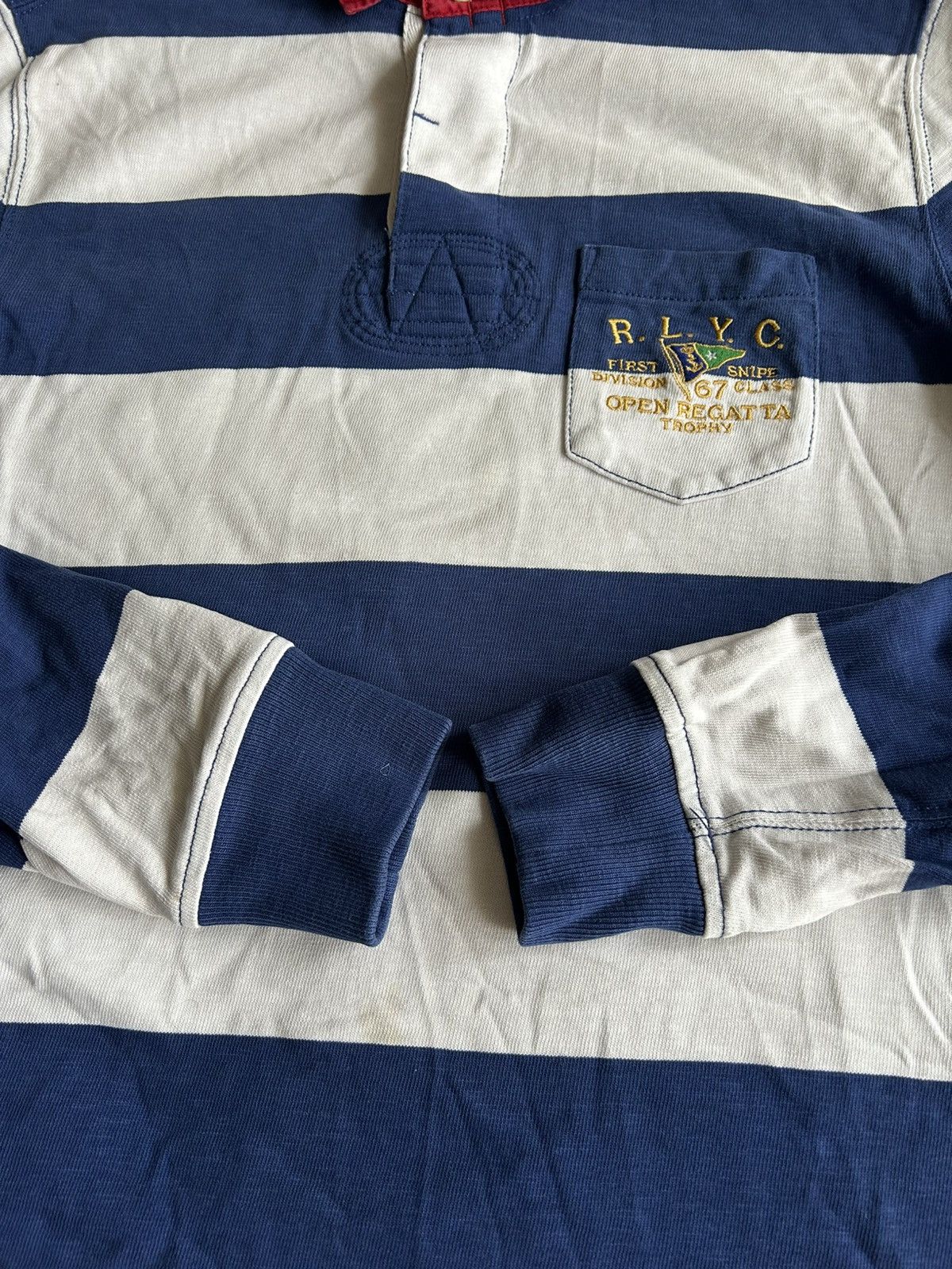 Polo Ralph Lauren Vintage Polo Ralph Lauren Custom Fit Long Sleeve Rare Size S Size US S / EU 44-46 / 1 - 6 Thumbnail