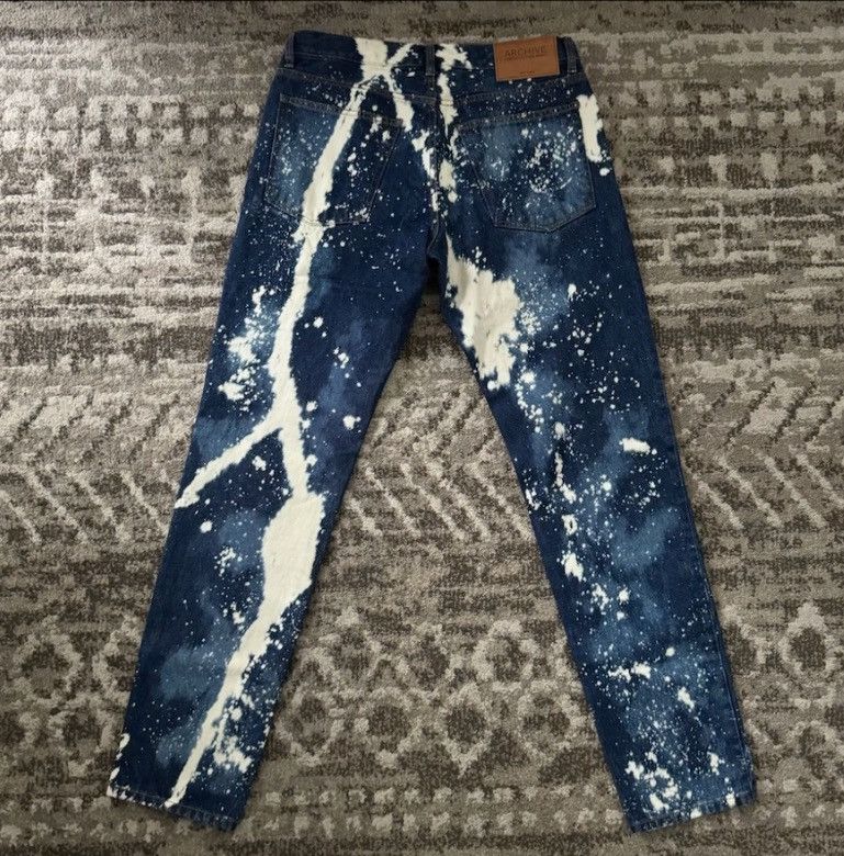Palm Angels Palm Angels Galaxy Dye Slim Fit Jeans Size US 34 / EU 50 - 3 Thumbnail