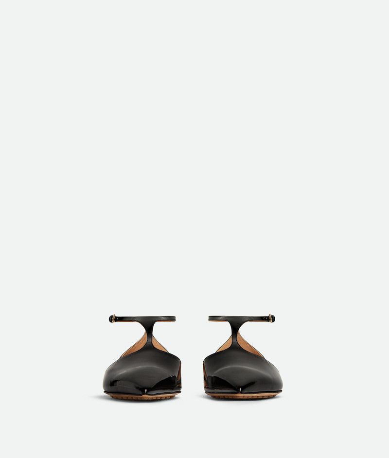 Bottega Veneta o1n1vont1125 Rocket T-Bar Ballerina Flat in Black Size US 9 / IT 39 - 2 Thumbnail