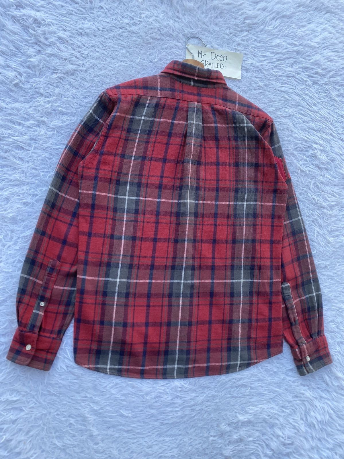 Bape Rare Vintage BAPE Flannel Longsleeve Shirt Size US M / EU 48-50 / 2 - 21 Thumbnail