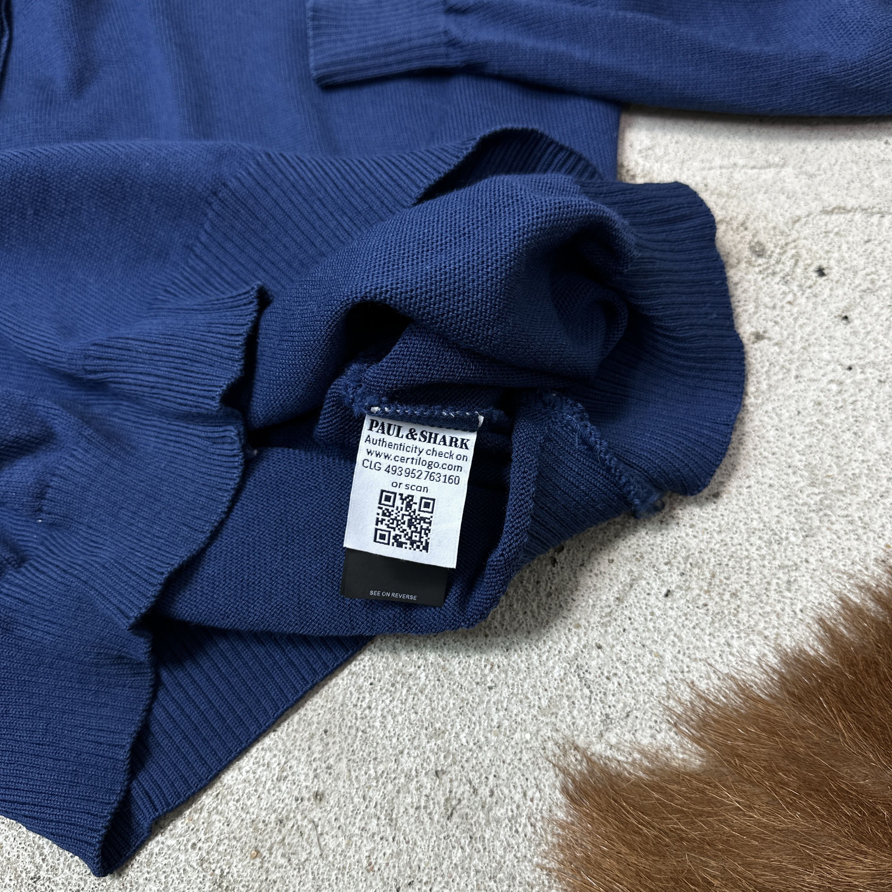 Paul & Shark Vintage Woolen Streetwear Quarter Zip Paul&Shark Sweater Y2K Size US M / EU 48-50 / 2 - 5 Thumbnail