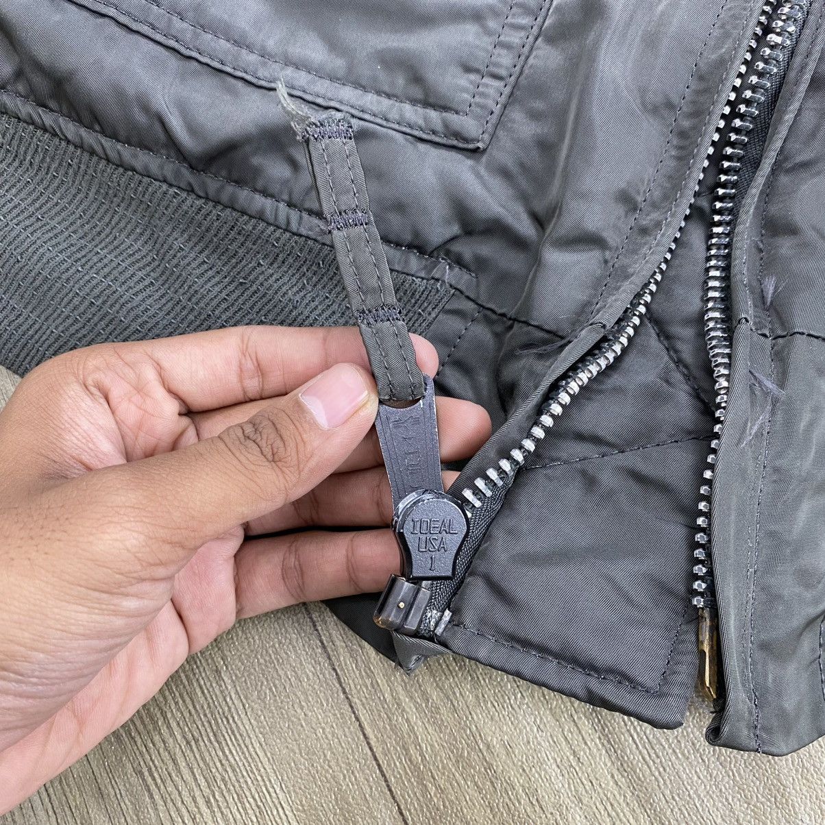 Alpha Industries 🇺🇸Vintage Alpha Industries CWU 45/P Army Flight Bomber Jacket Size US XL / EU 56 / 4 - 10 Thumbnail