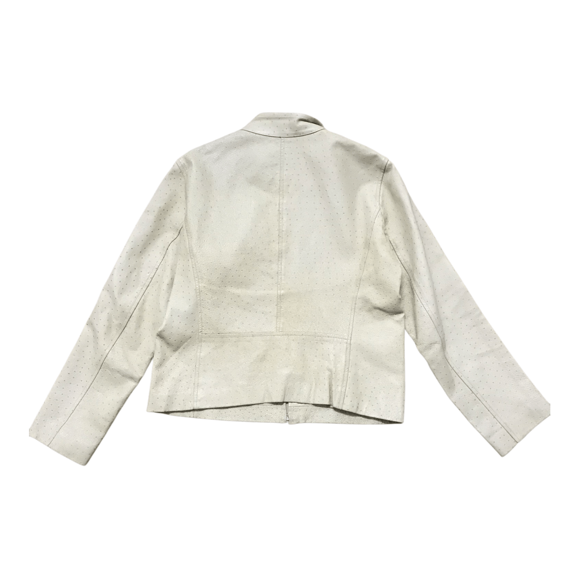 Hiroko Koshino Homme × Japanese Brand Hiroko Koshino Ostrich Leather Jacket Size US S / EU 44-46 / 1 - 5 Thumbnail