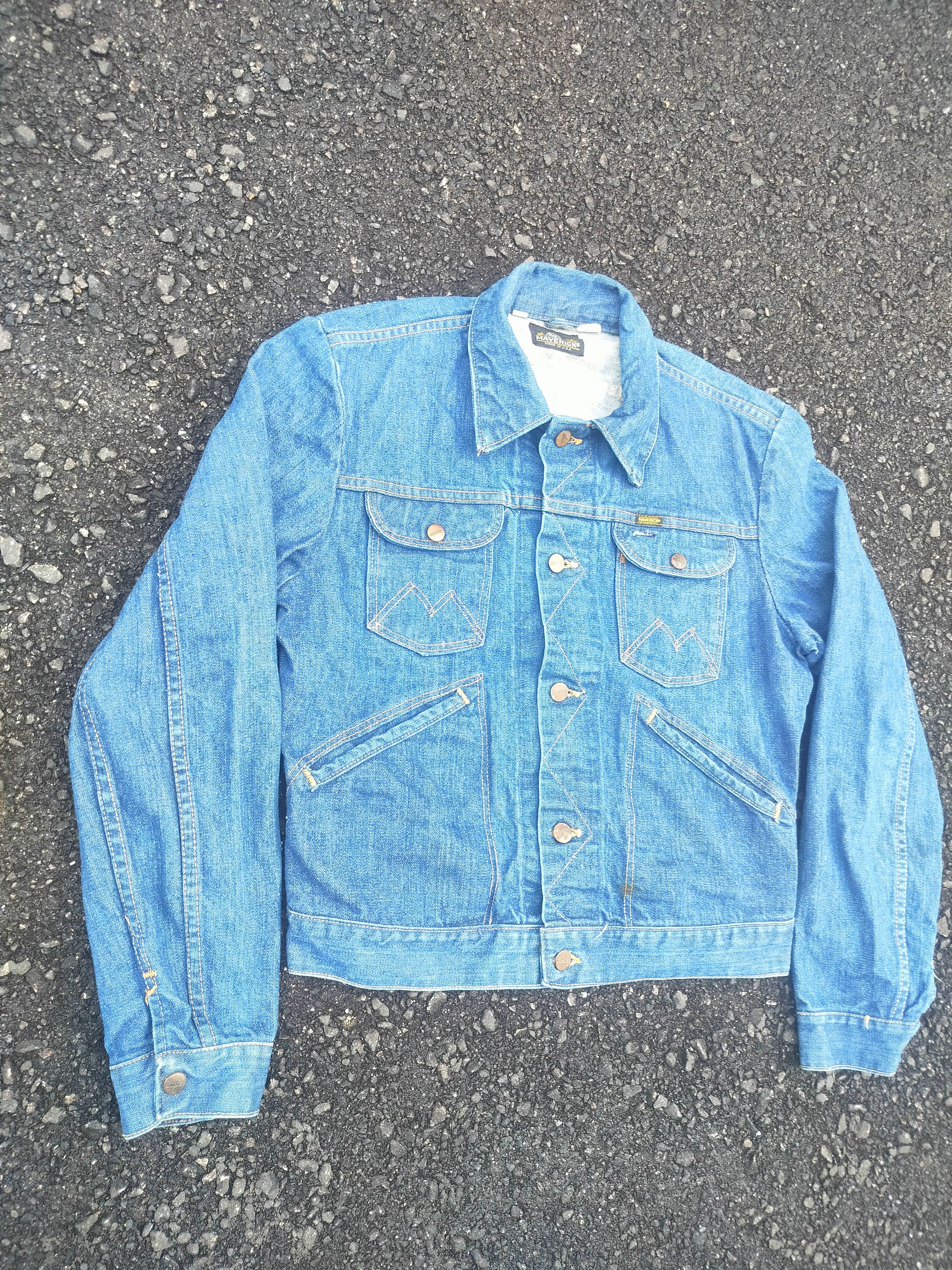 Vintage VINTAGE MAVERICK BLUE BELL DENIM JACKET Size US M / EU 48-50 / 2 - 4 Thumbnail