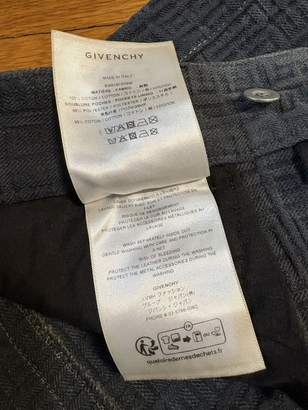 Givenchy Givenchy Denim Shorts Size US 29 - 9 Thumbnail