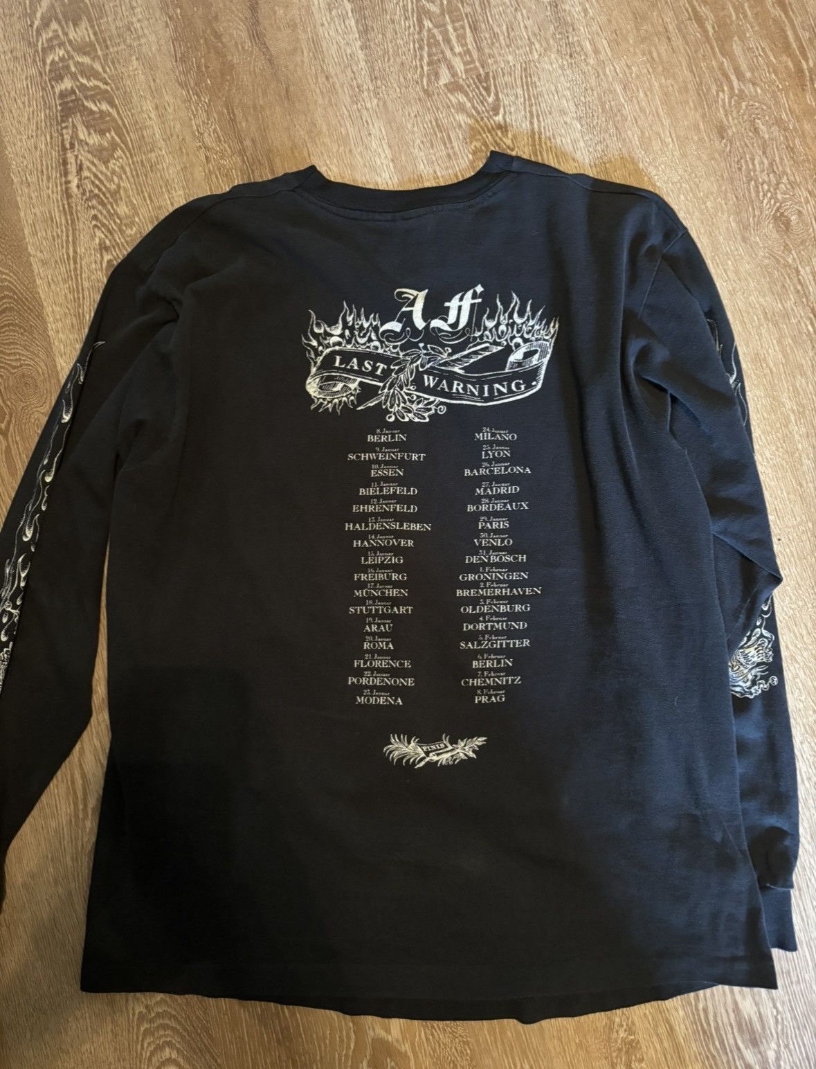 Band Tees × Vintage Vintage Agnostic Front Hangman’s Ball Long Sleeve Shirt NYHC Size US XL / EU 56 / 4 - 3 Thumbnail