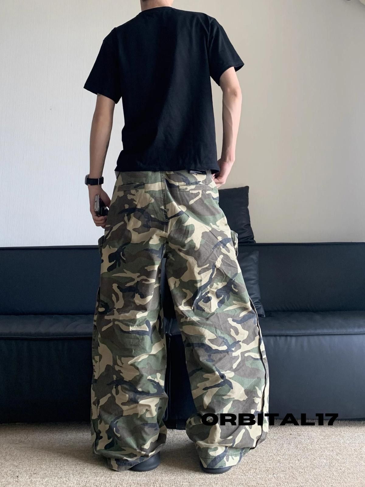 Other Camo Baggy Stacked Flare Cargo Pants Size US 32 / EU 48 - 5 Thumbnail