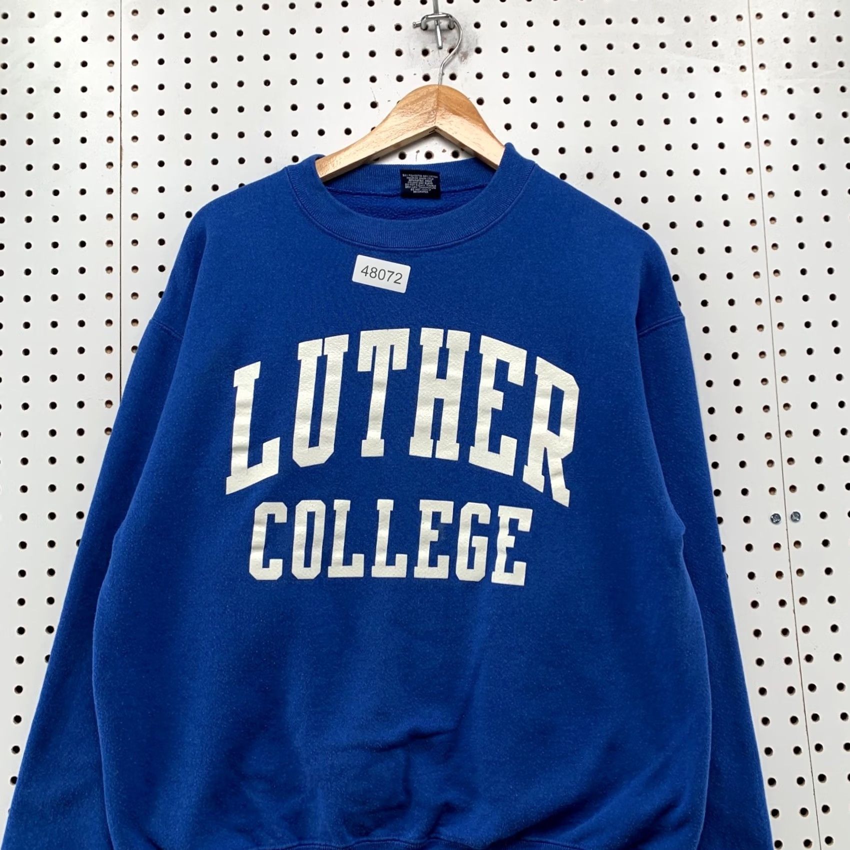 Jansport VINTAGE Jansport Luther College Sweatshirt Mens Large Blue Fleece Crewneck USA 90s School Graphic Print Size US L / EU 52-54 / 3 - 4 Thumbnail