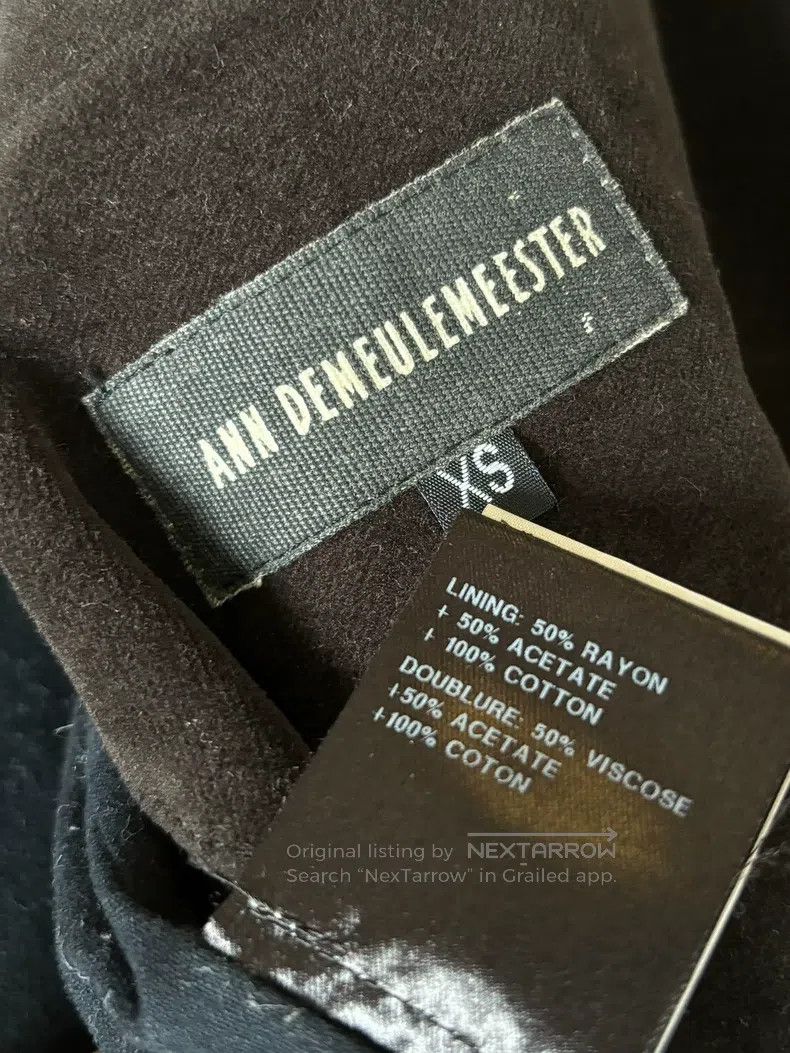 Ann Demeulemeester Ann Demeulemeester Size xs bridal short jacket Size XS / US 0-2 / IT 36-38 - 5 Thumbnail
