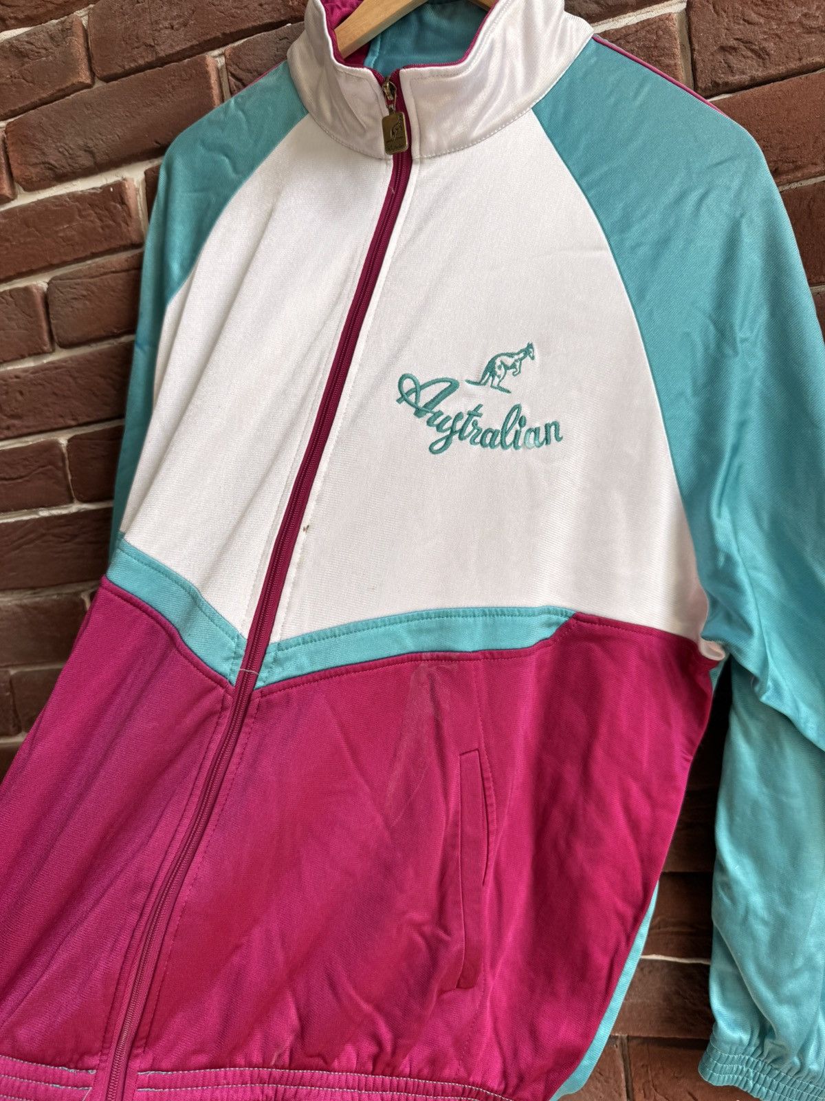Vintage Vintage Australian 90s Tracksuit Jacket Grail Gabber Wear Size US M / EU 48-50 / 2 - 7 Thumbnail