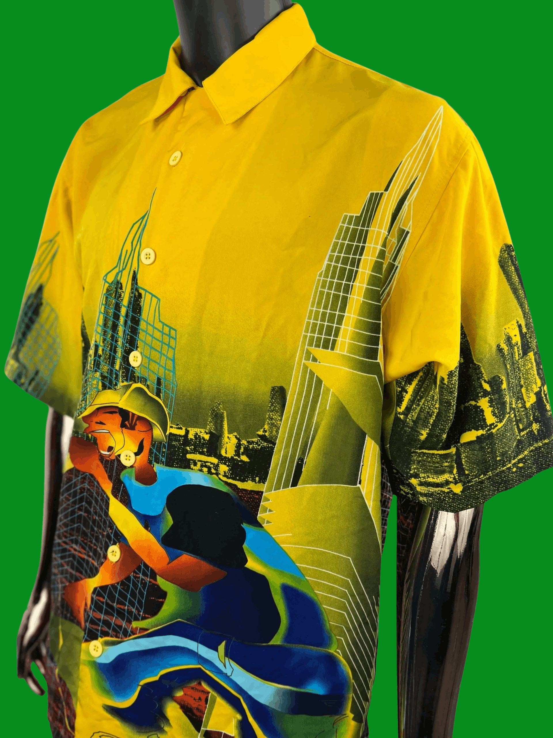 City Hunter VTG Y2K City Hunter Original Collection NYC Skyline Graphic Size US L / EU 52-54 / 3 - 2 Thumbnail
