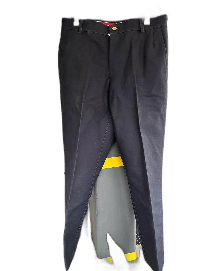 Thom Browne Thom Browne Dark Blue Tailored Trousers Size US 31 - 1 Thumbnail
