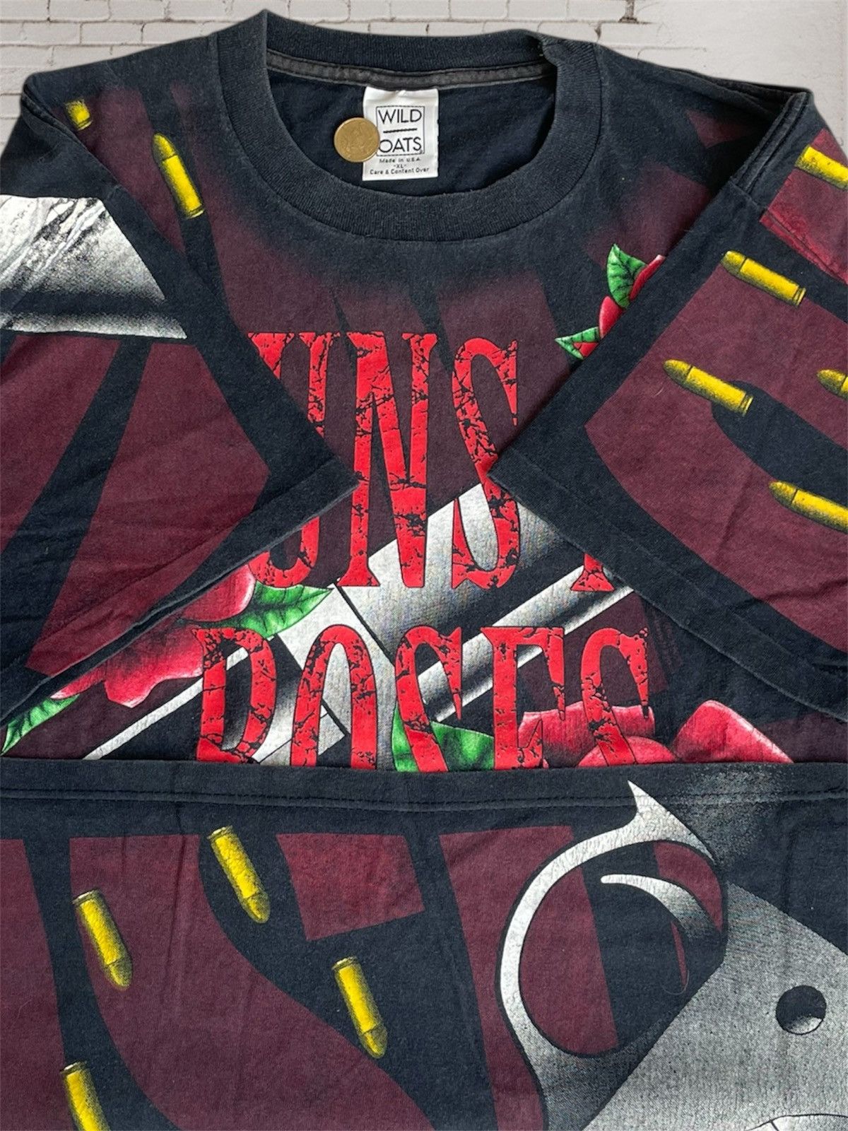 Other VTG Guns N’ Roses T-Shirt, AOP, Use Your Illusion Era, 1993 Size US XL / EU 56 / 4 - 12 Thumbnail