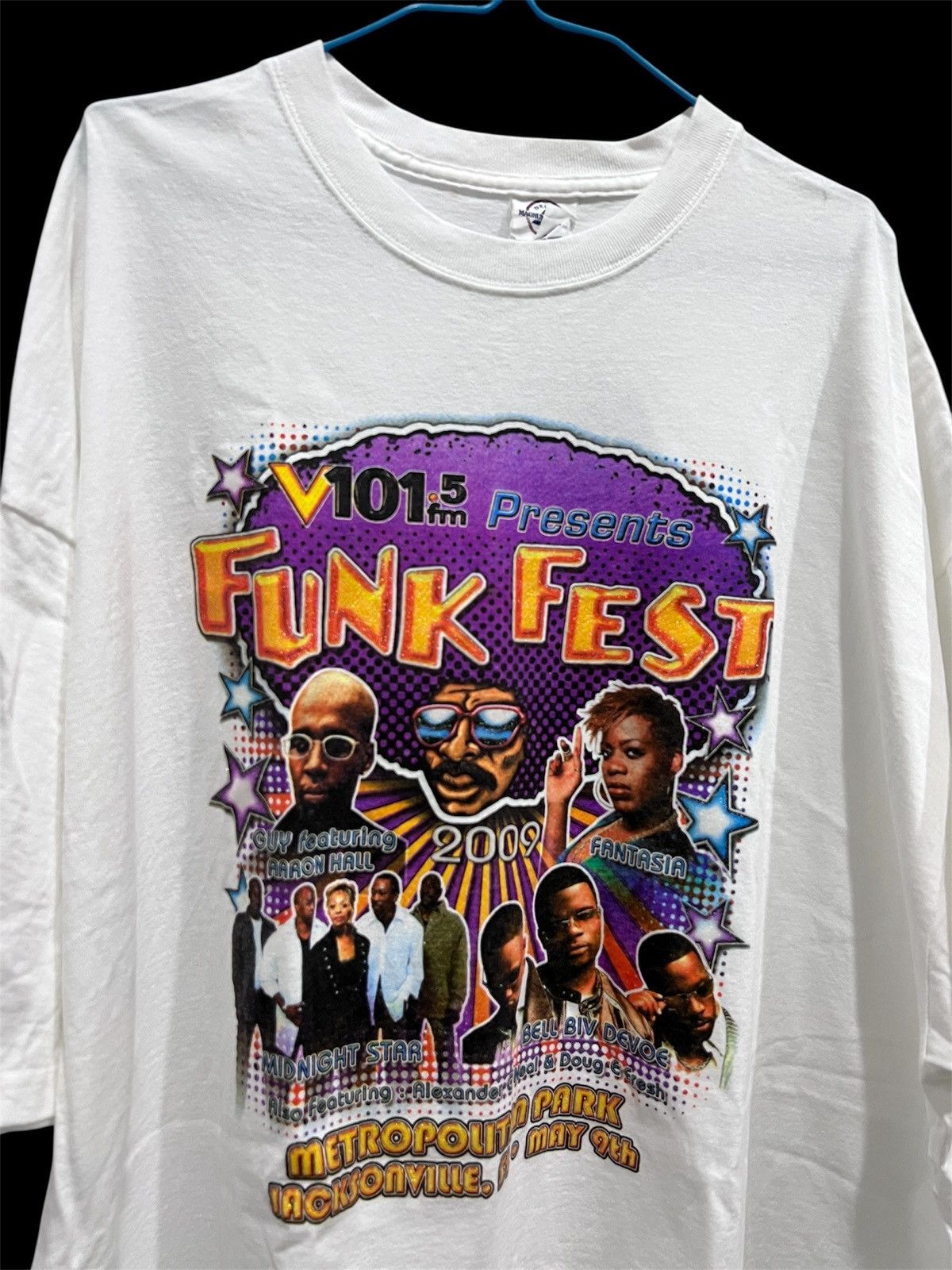 Rap Tees Y2K Funk Fest Fantasia Bell Biv DeVoe GUY Aaron Hall 3XL R&B Size US XXL / EU 58 / 5 - 1 Thumbnail