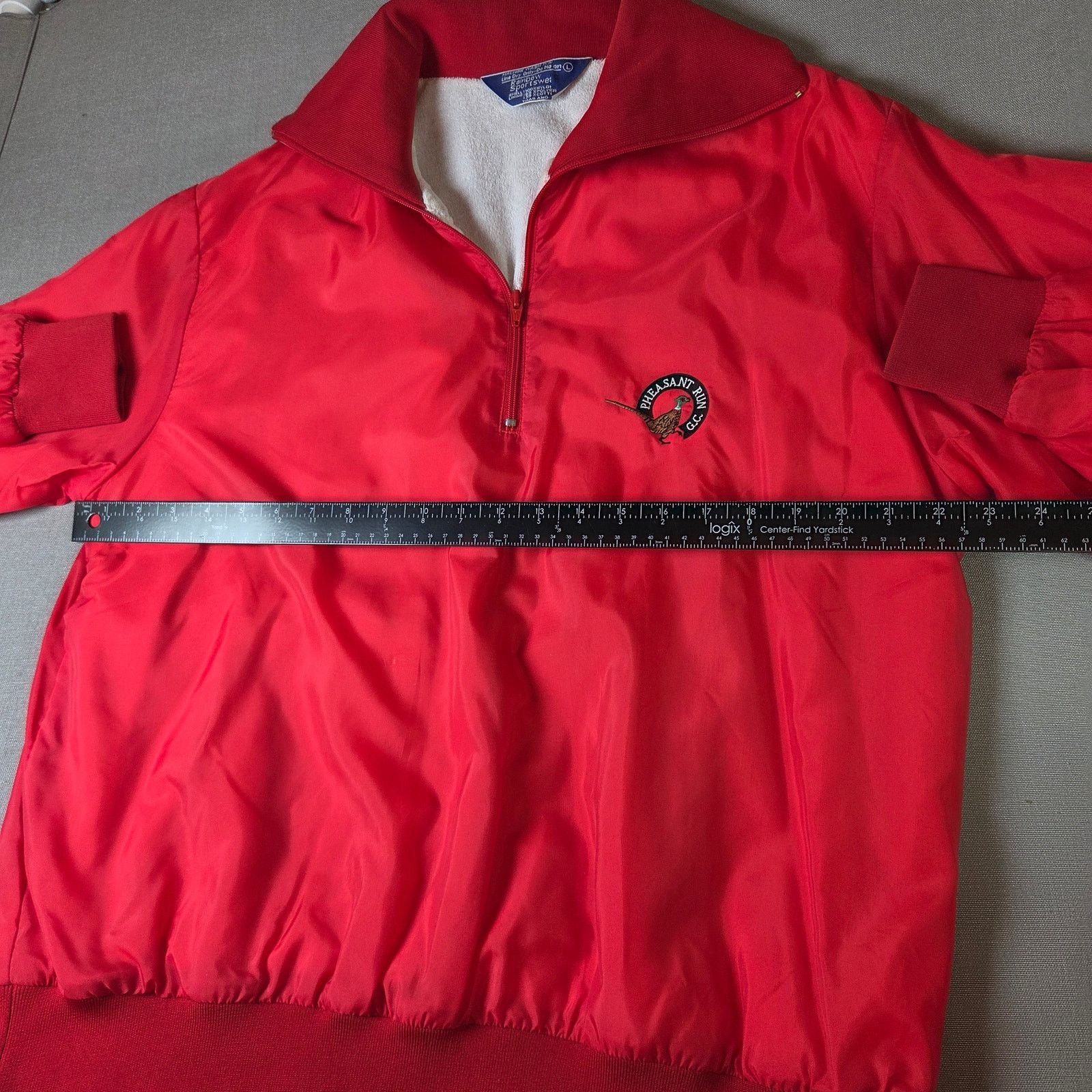Vintage Pheasant Run 1/4 Zip Vintage Windbreaker Large Golf Club Size US L / EU 52-54 / 3 - 15 Thumbnail