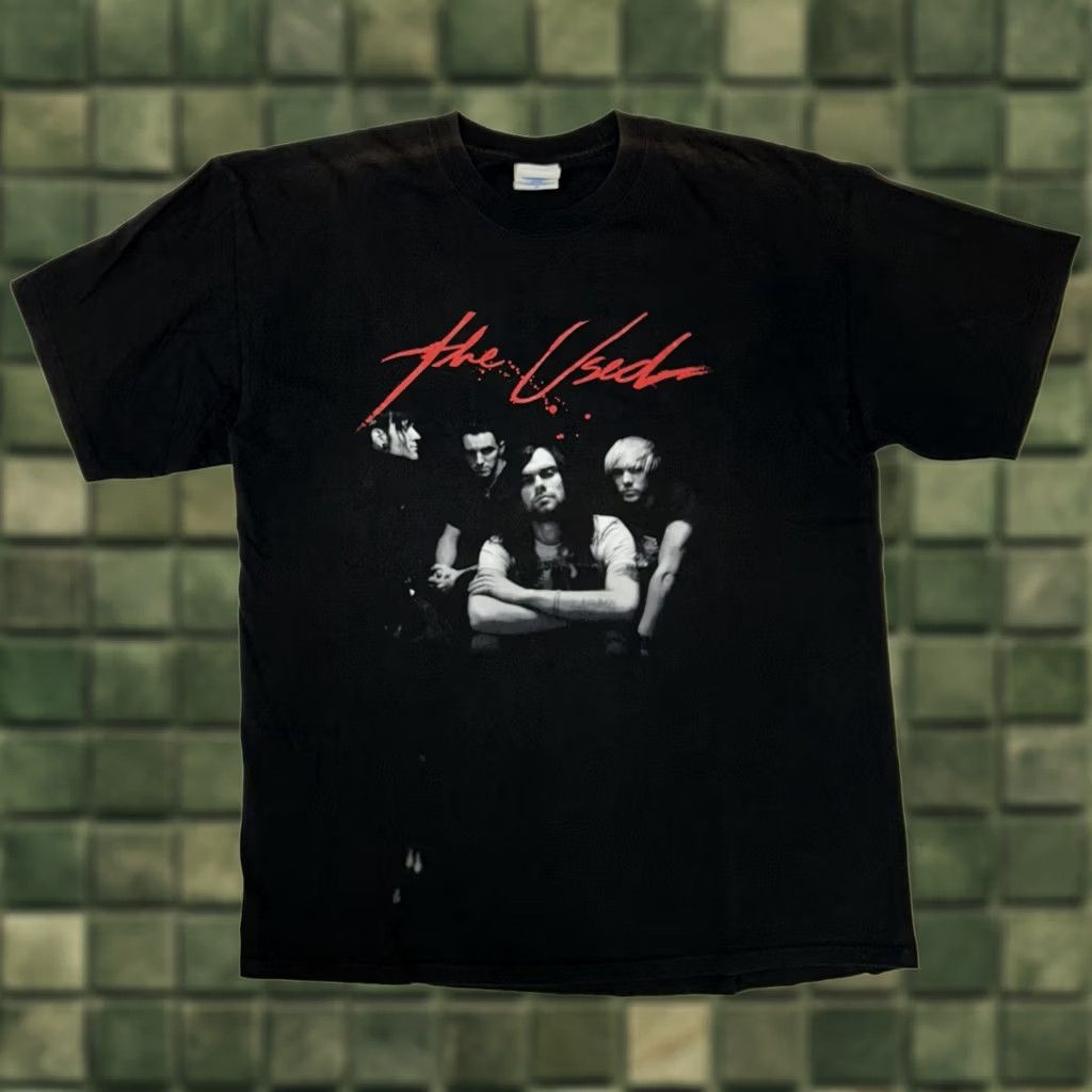 Vintage VINTAGE The Used In Love & Death Album Promo Emo Punk Band Tee XL Black 00s Size US XL / EU 56 / 4 - 1 Thumbnail
