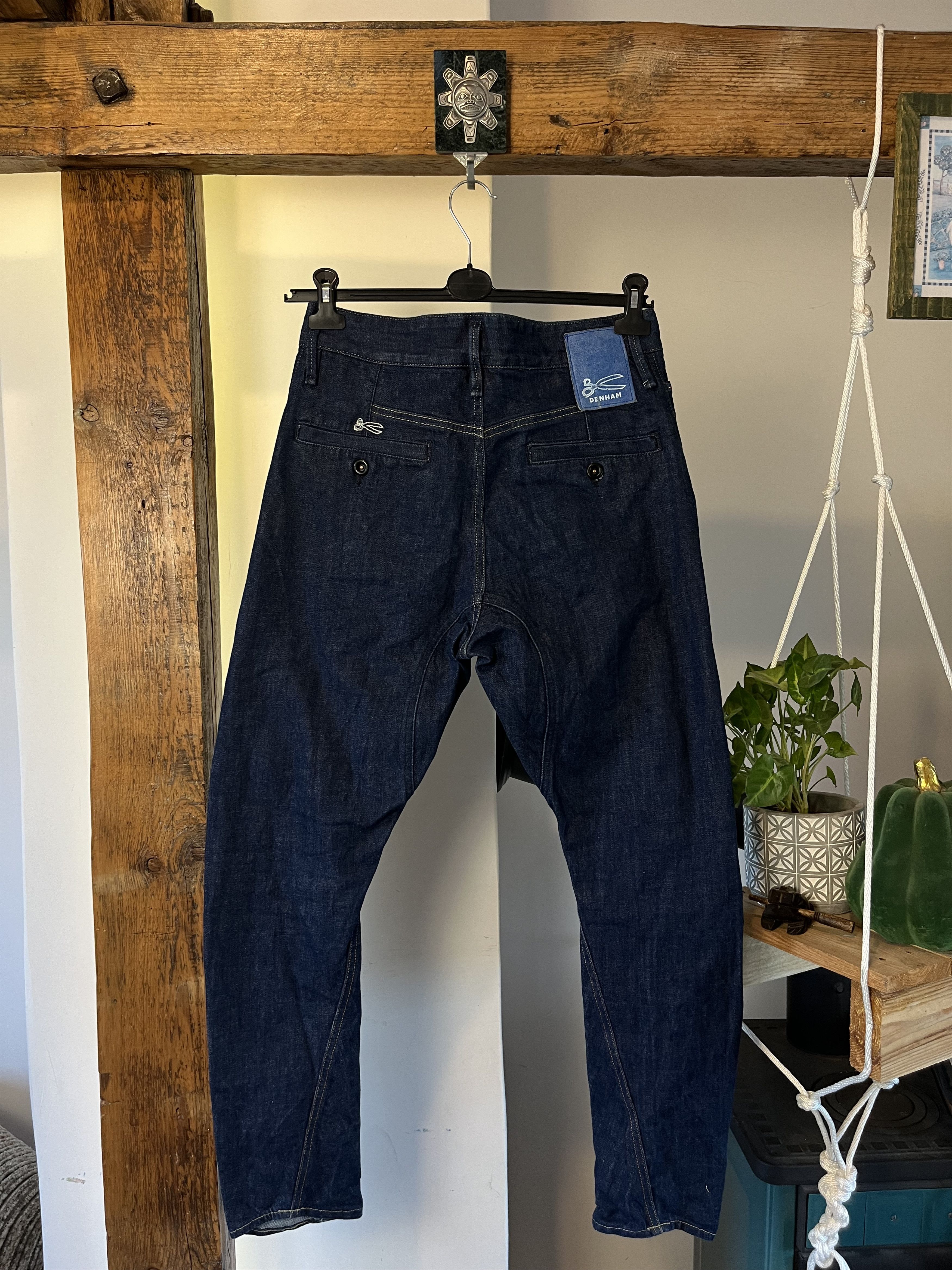 【美品】DENHAM TOKYO CHINO DROP CARROT FIT DENHAM × Japanese Brand Denham Tokyo Apex Drop Carrot Fit