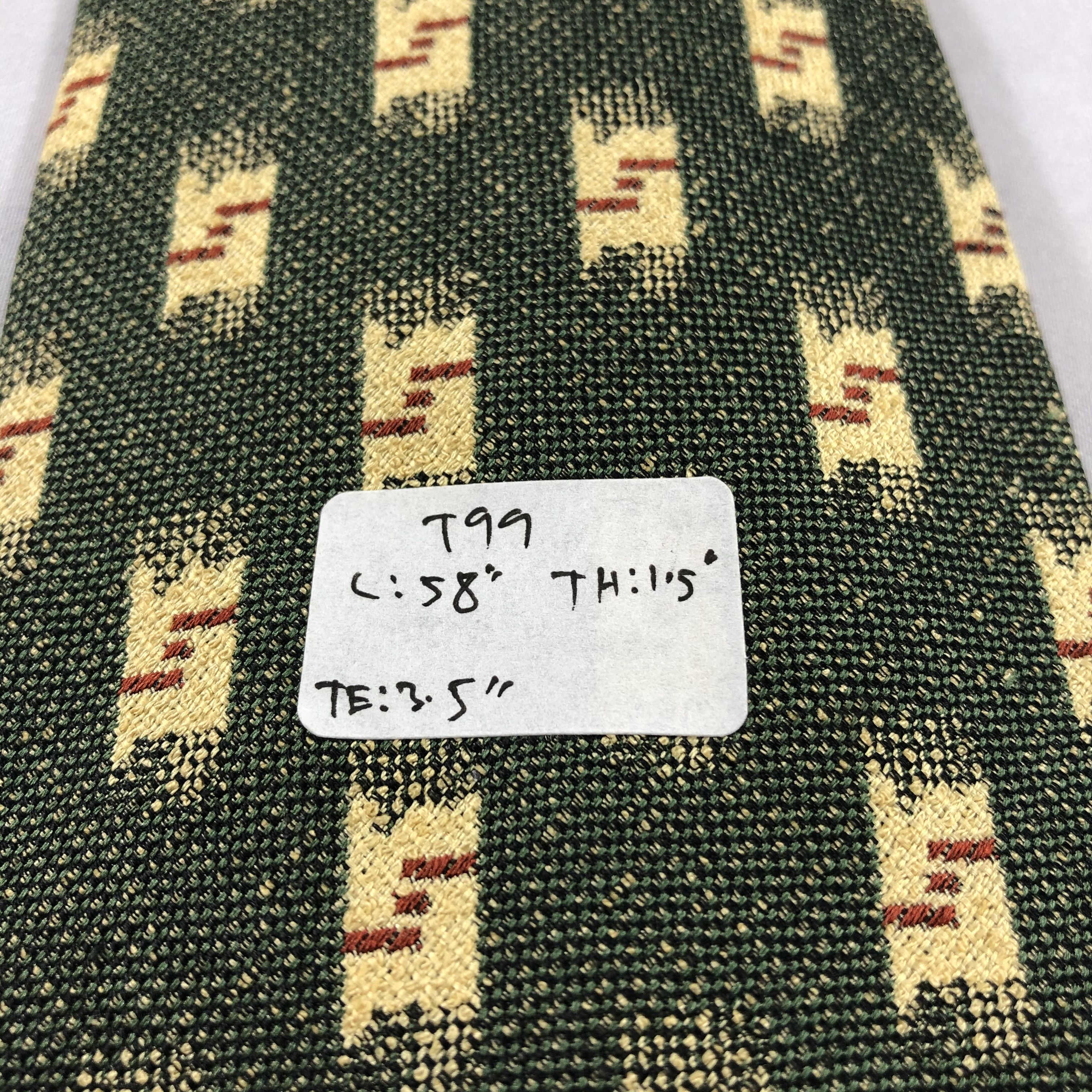 Krizia Uomo × Vintage Krizia Uomo Silk Neck Ties T99 Size ONE SIZE - 8 Thumbnail