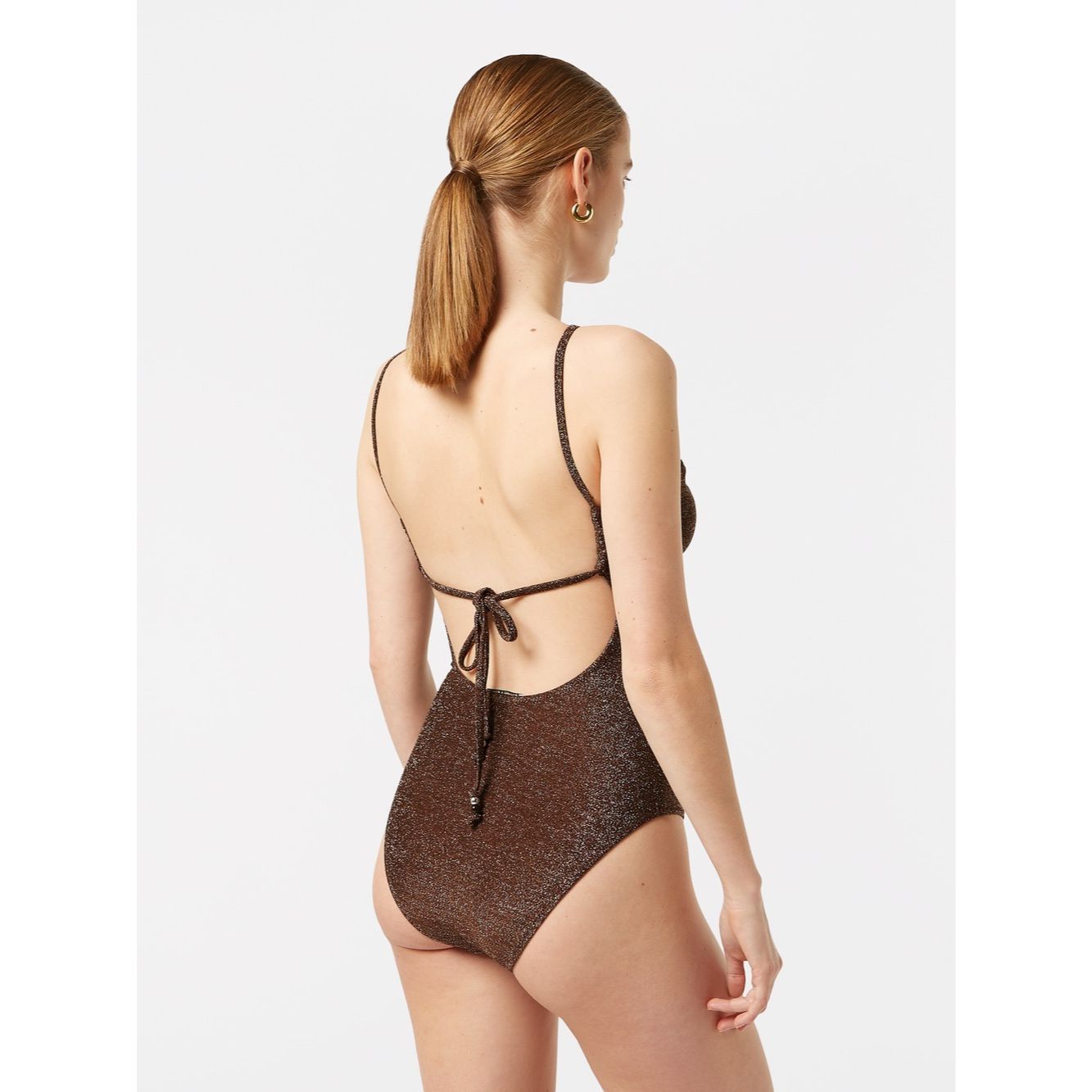 Scotch & Soda Scotch & Soda Amsterdam Cutout One Piece Swimsuit Pink Size Size L / US 10 / IT 46 - 4 Thumbnail