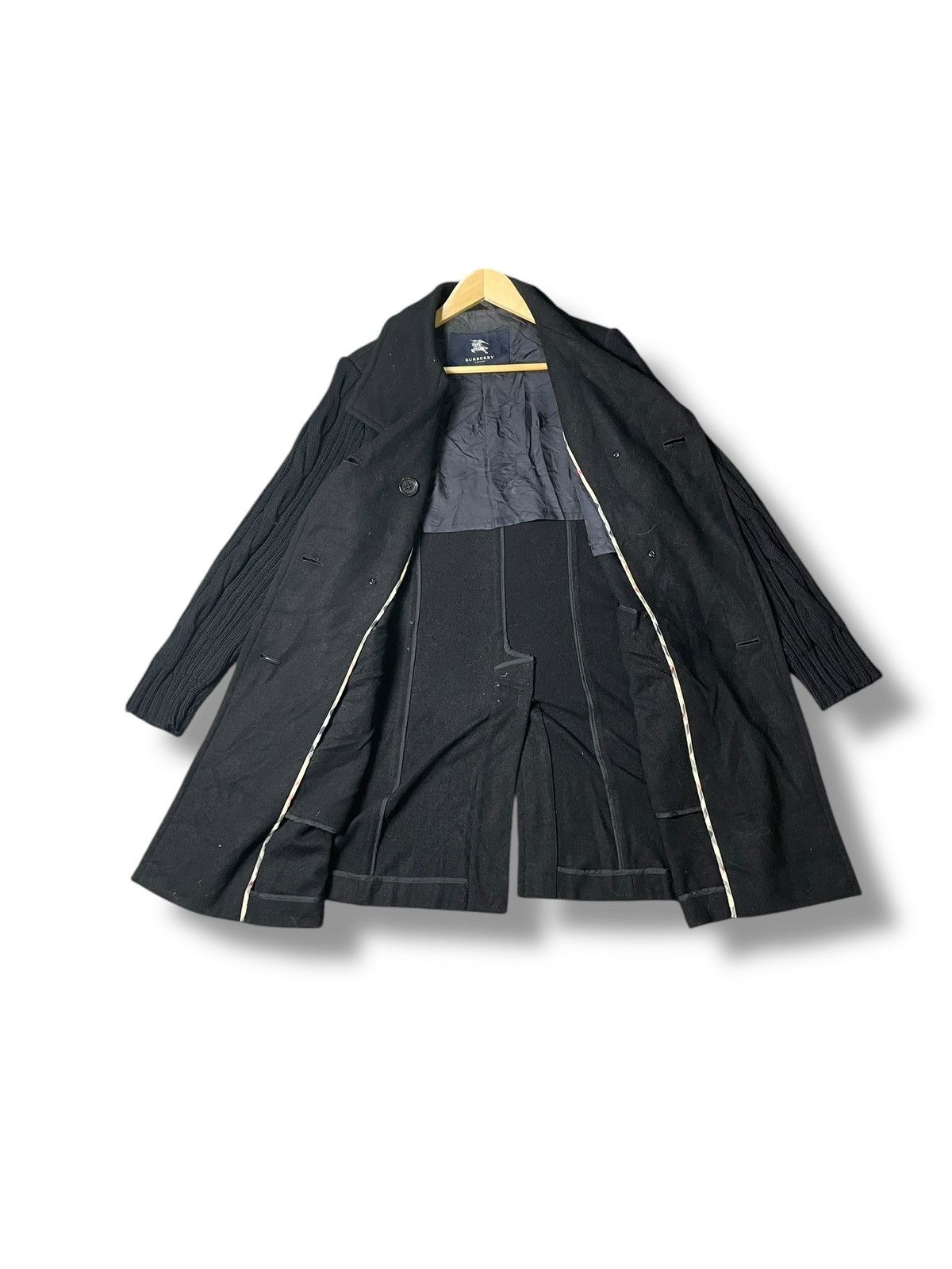 Vintage x Burberry London Wool Coat (32)