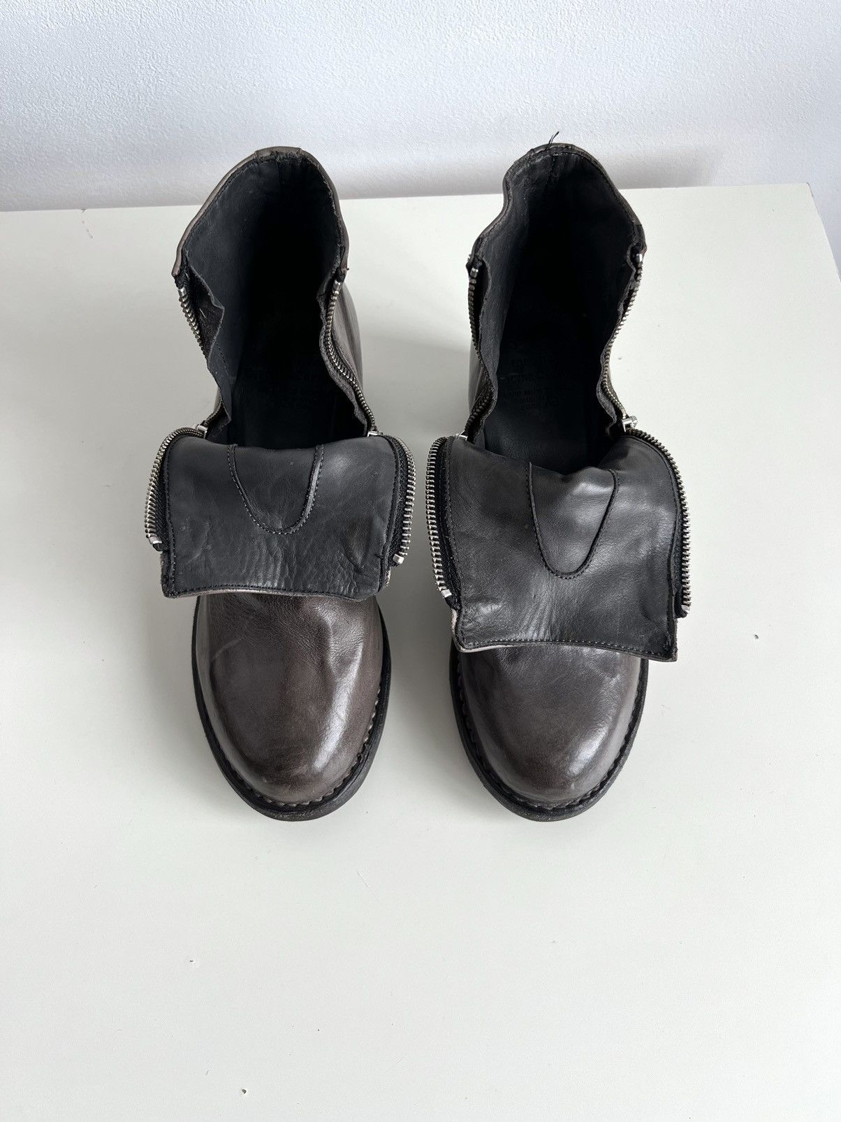 Guidi Officine Creative Guidi like Avantgarde Two Zip Boots Size US 8.5 / IT 38.5 - 10 Thumbnail
